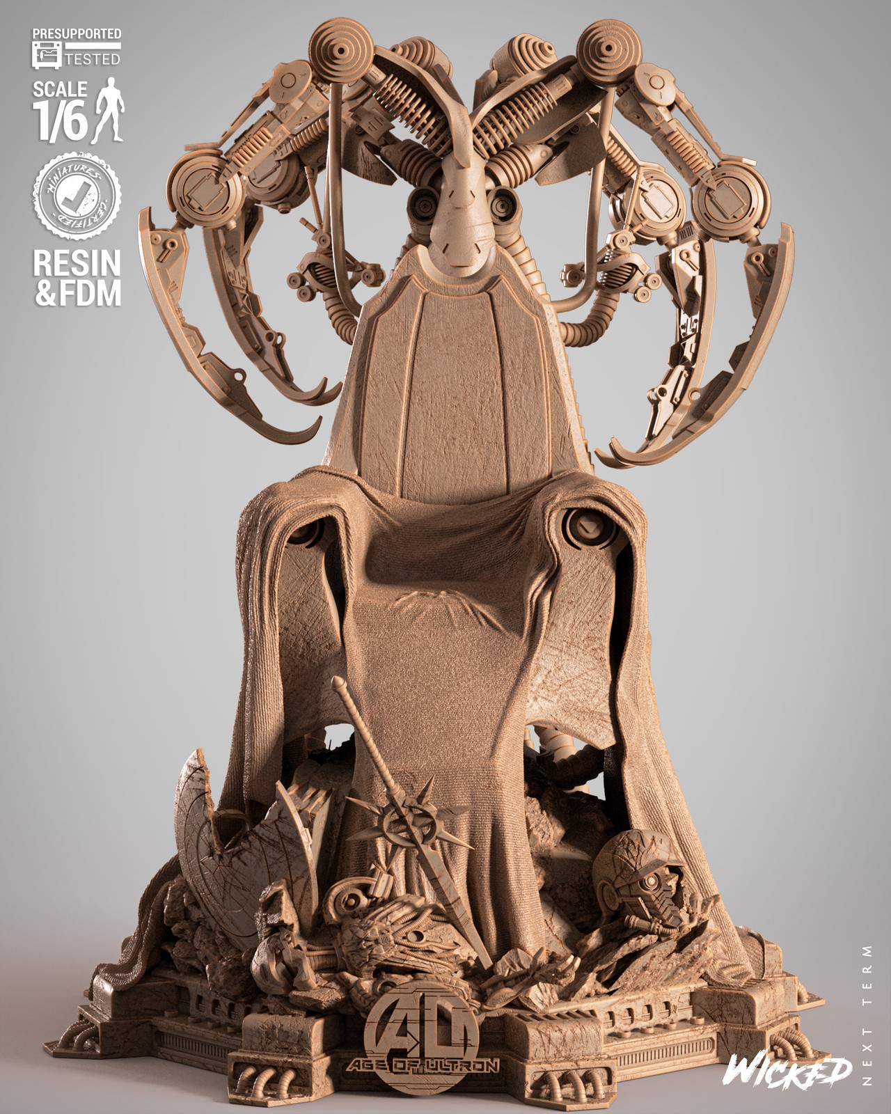 Marvel Ultron 2025 Sculpture - Image 4