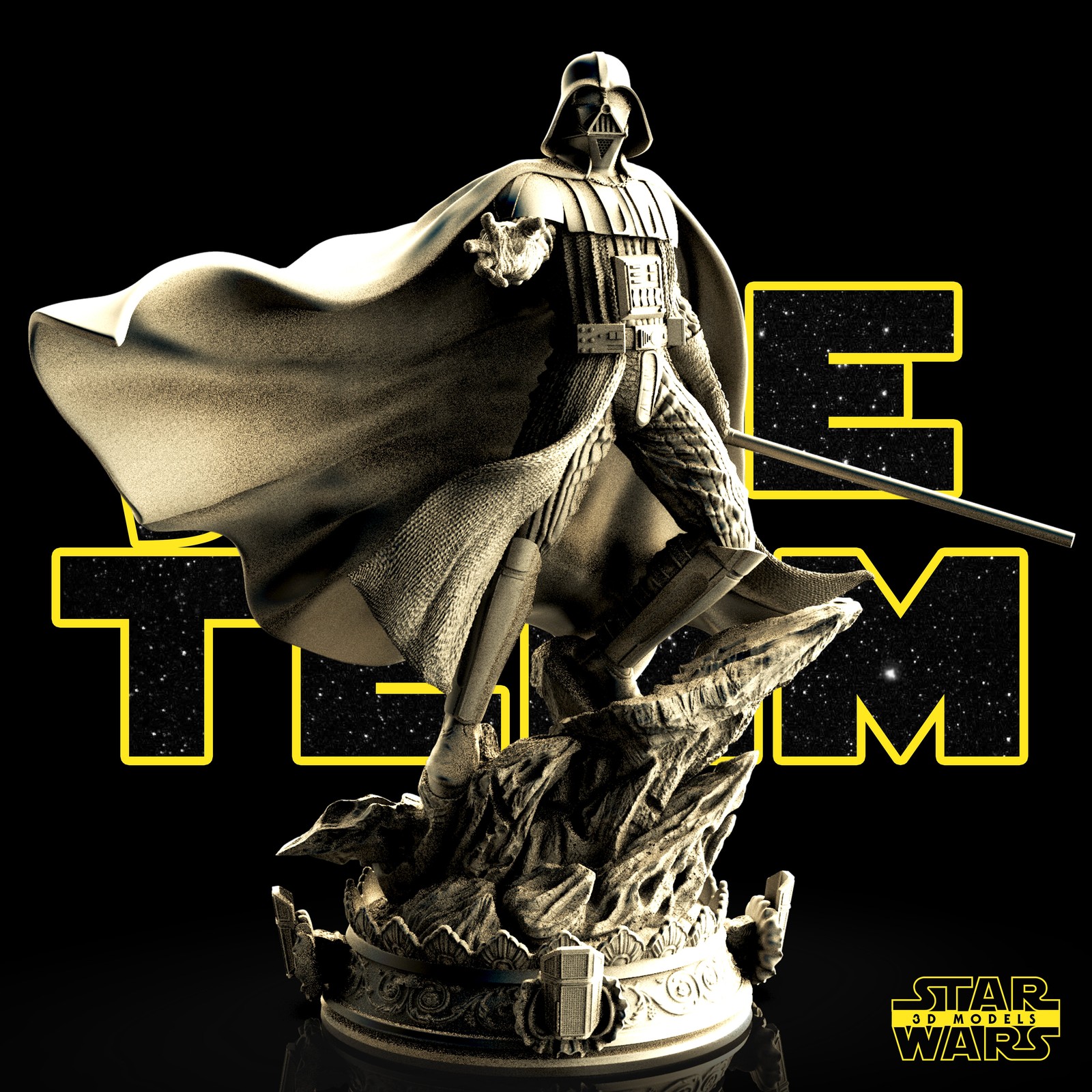 Darth Vader Sculpture