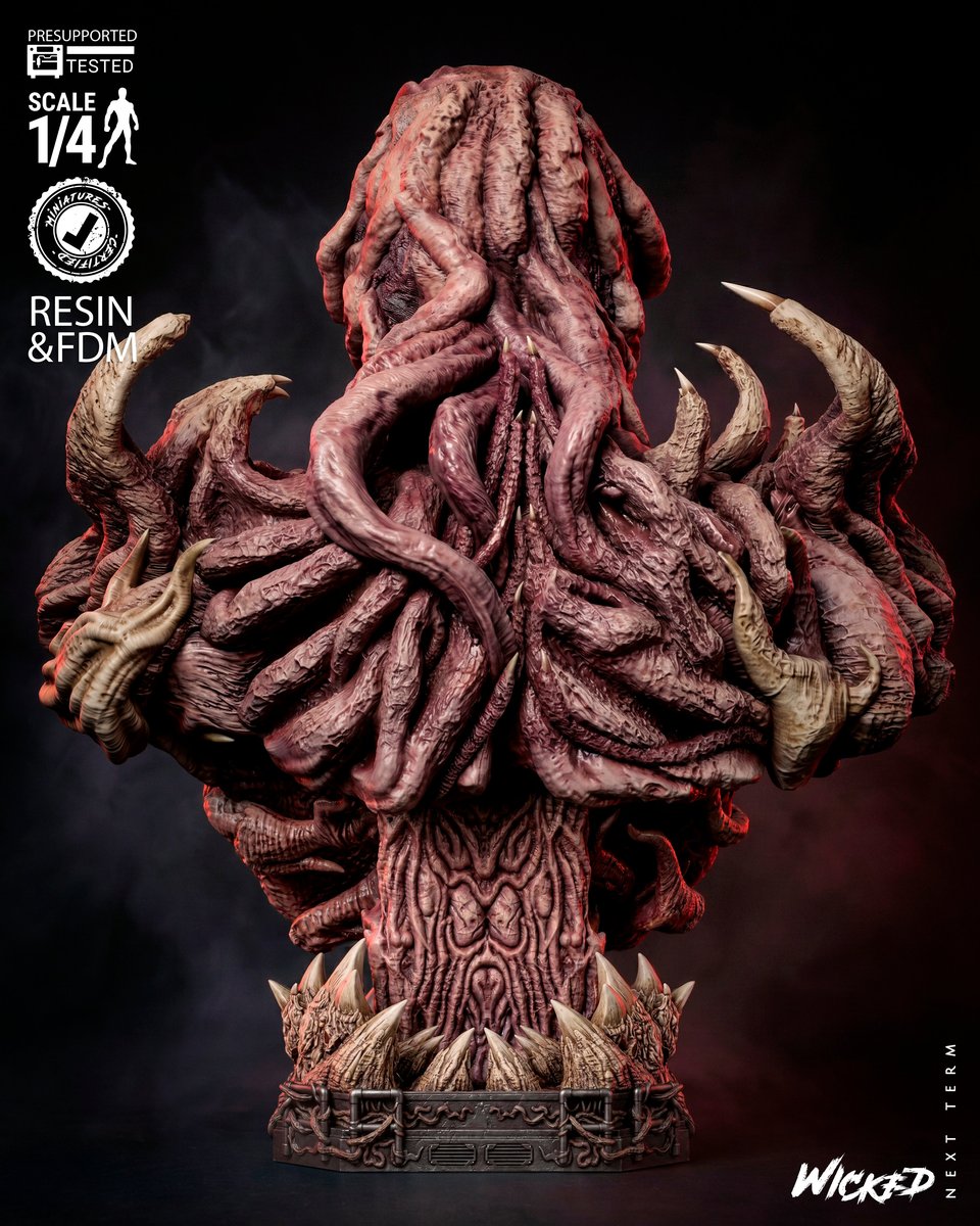 Movies Vecna Portrait Bust - Image 2