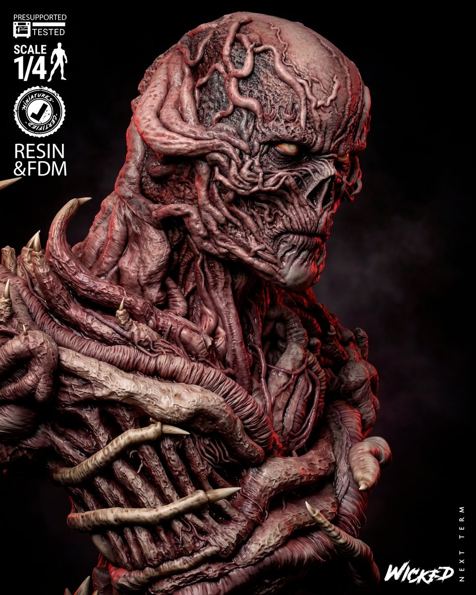 Movies Vecna Portrait Bust - Image 3