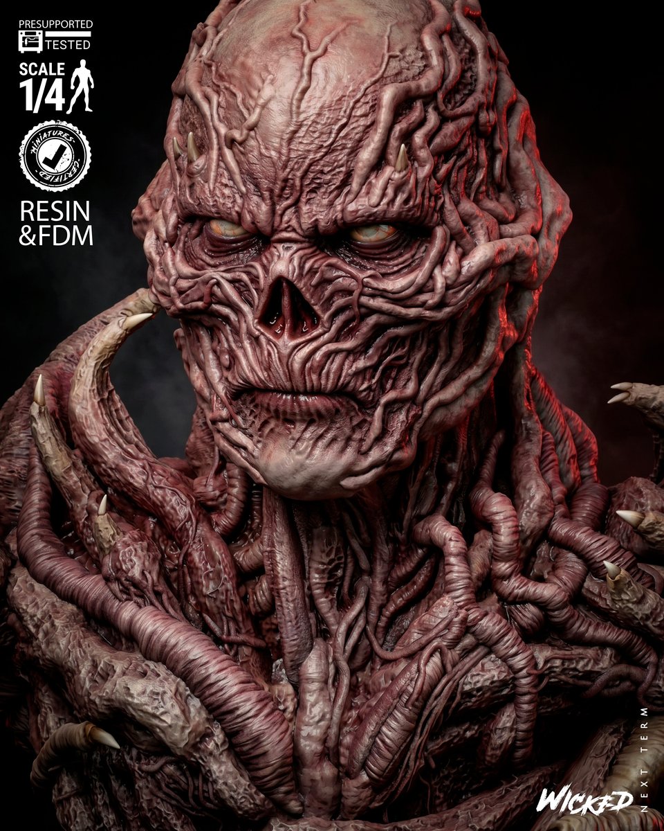 Movies Vecna Portrait Bust - Image 4