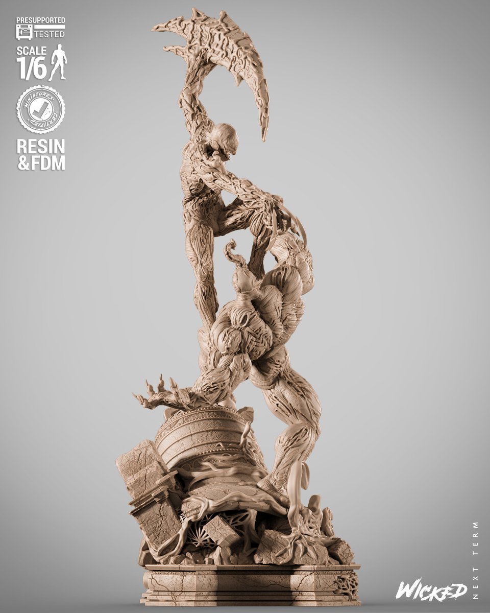 Marvel Venom VS Carnage Diorama - Image 3