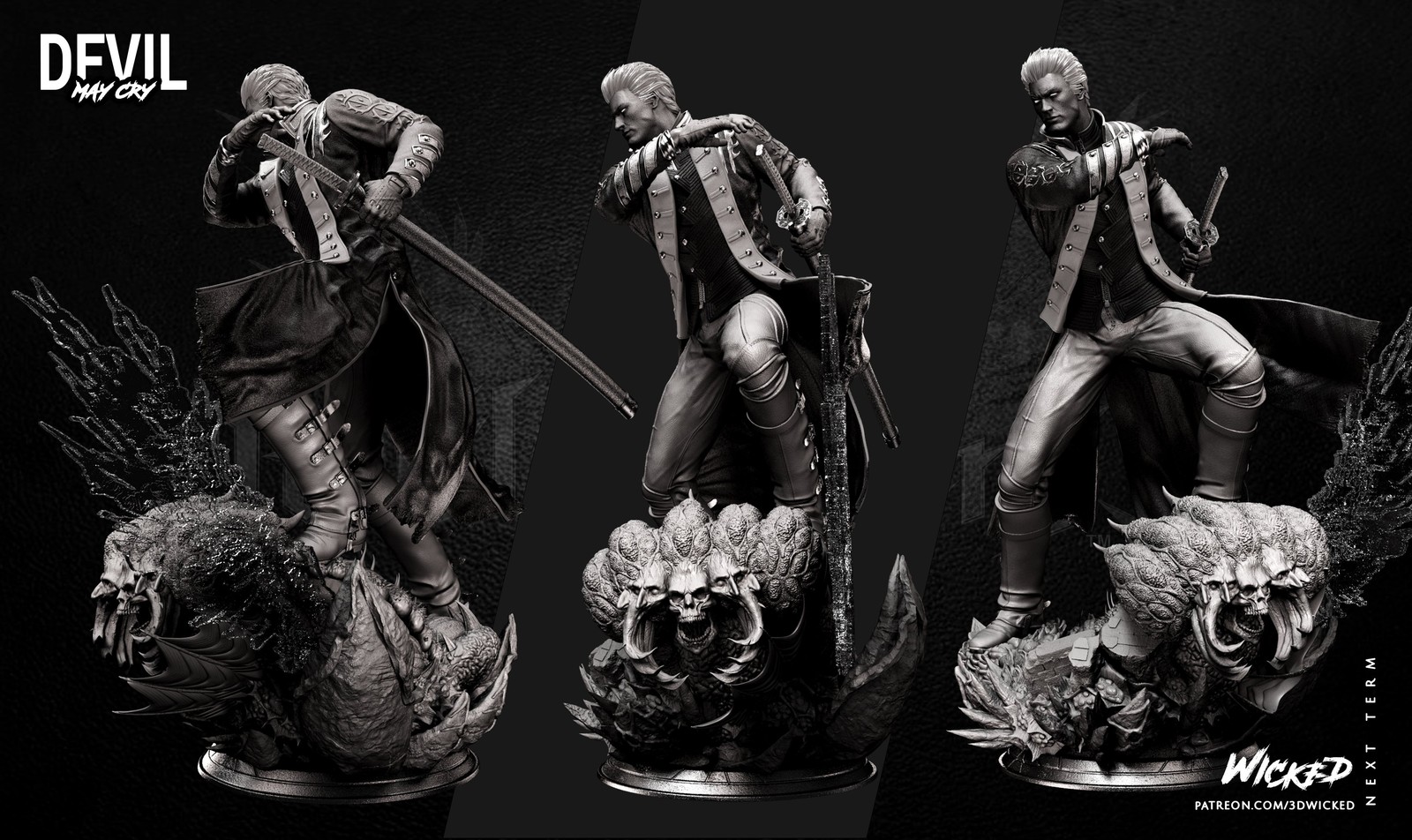 Video Game Vergil Sculpture - Image 2