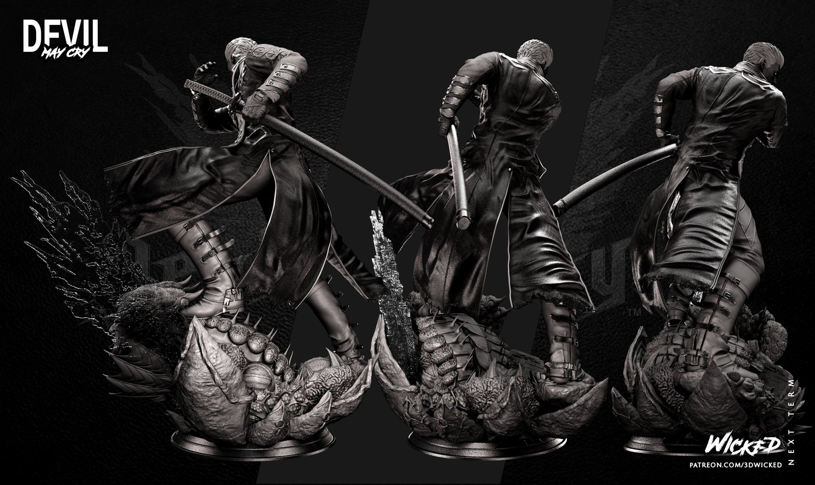 Video Game Vergil Sculpture - Image 3