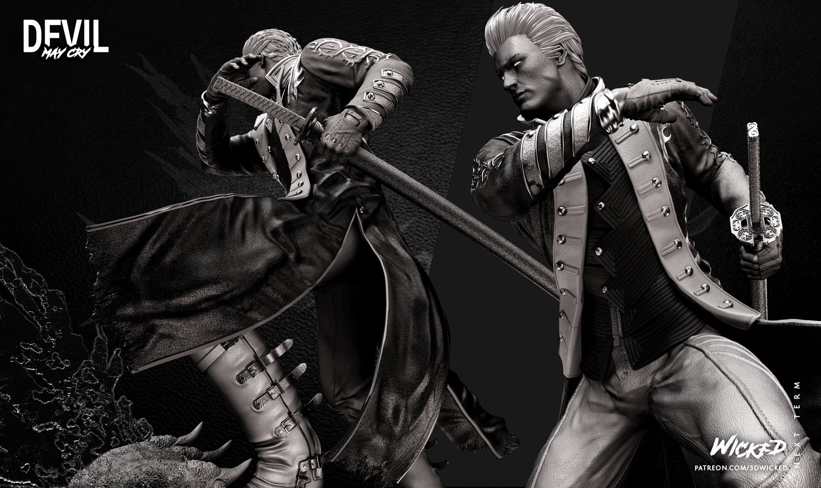 Video Game Vergil Sculpture - Image 5