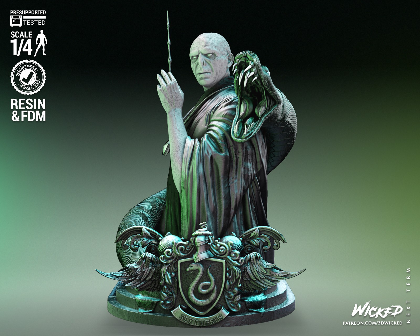 Voldemort Bust - Image 3