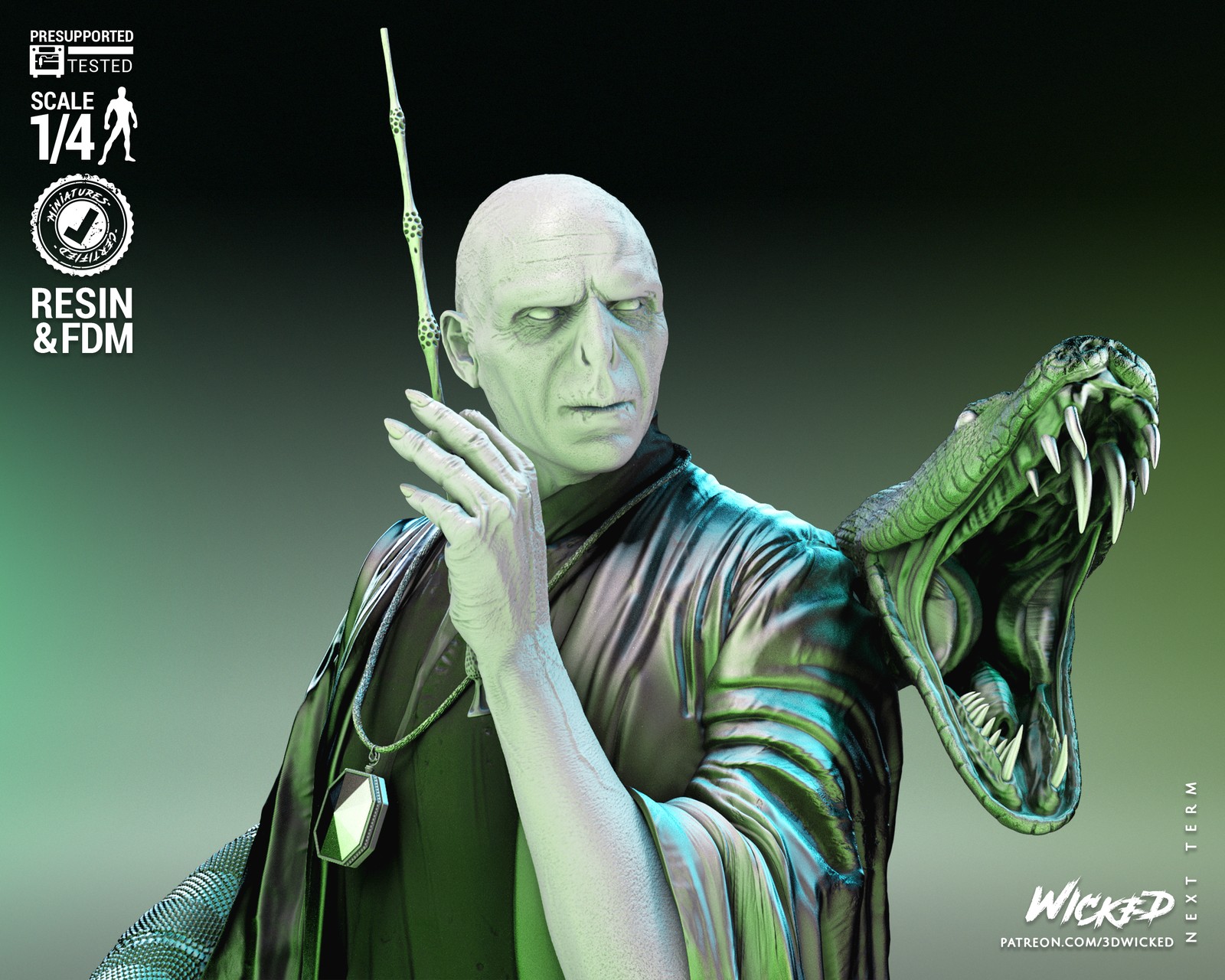Voldemort Bust - Image 4
