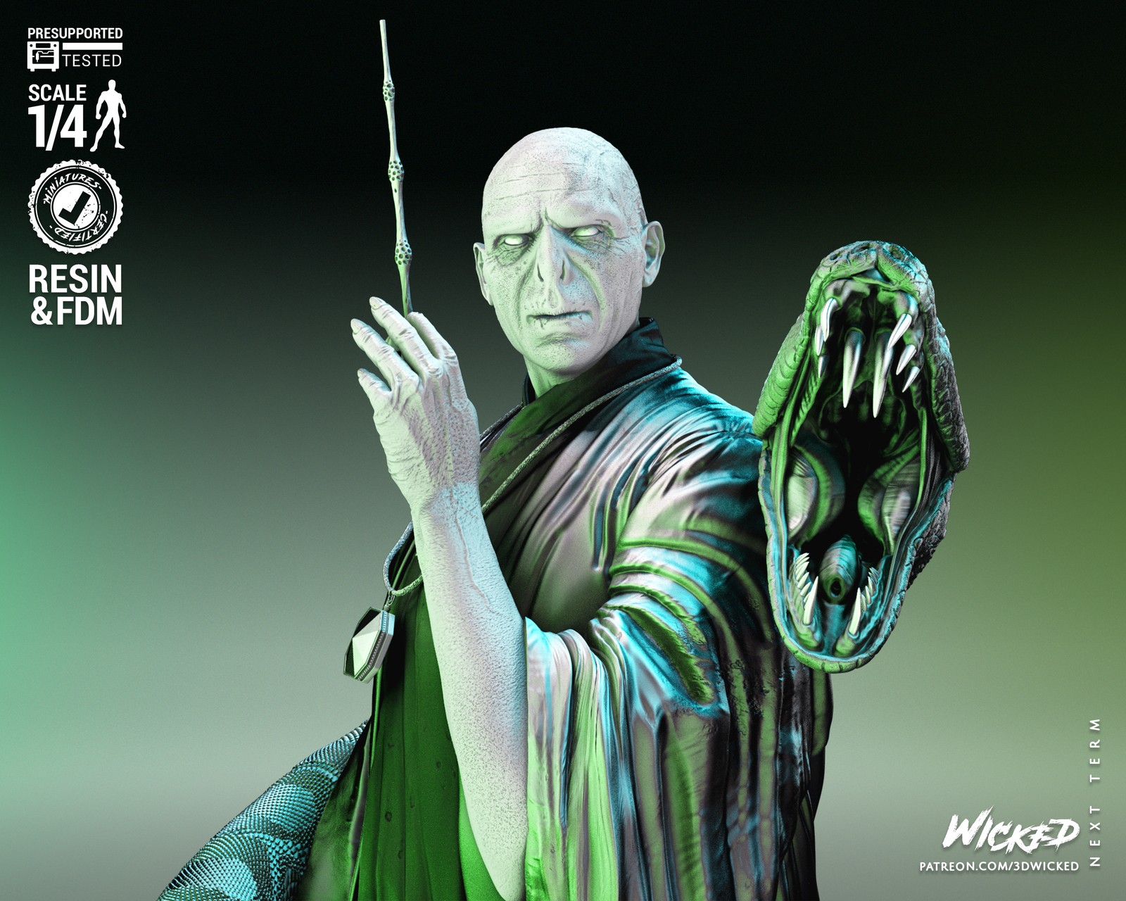 Voldemort Bust - Image 5