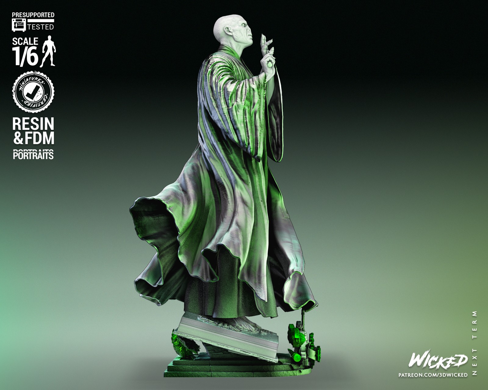 Voldemort Sculpture - Image 4