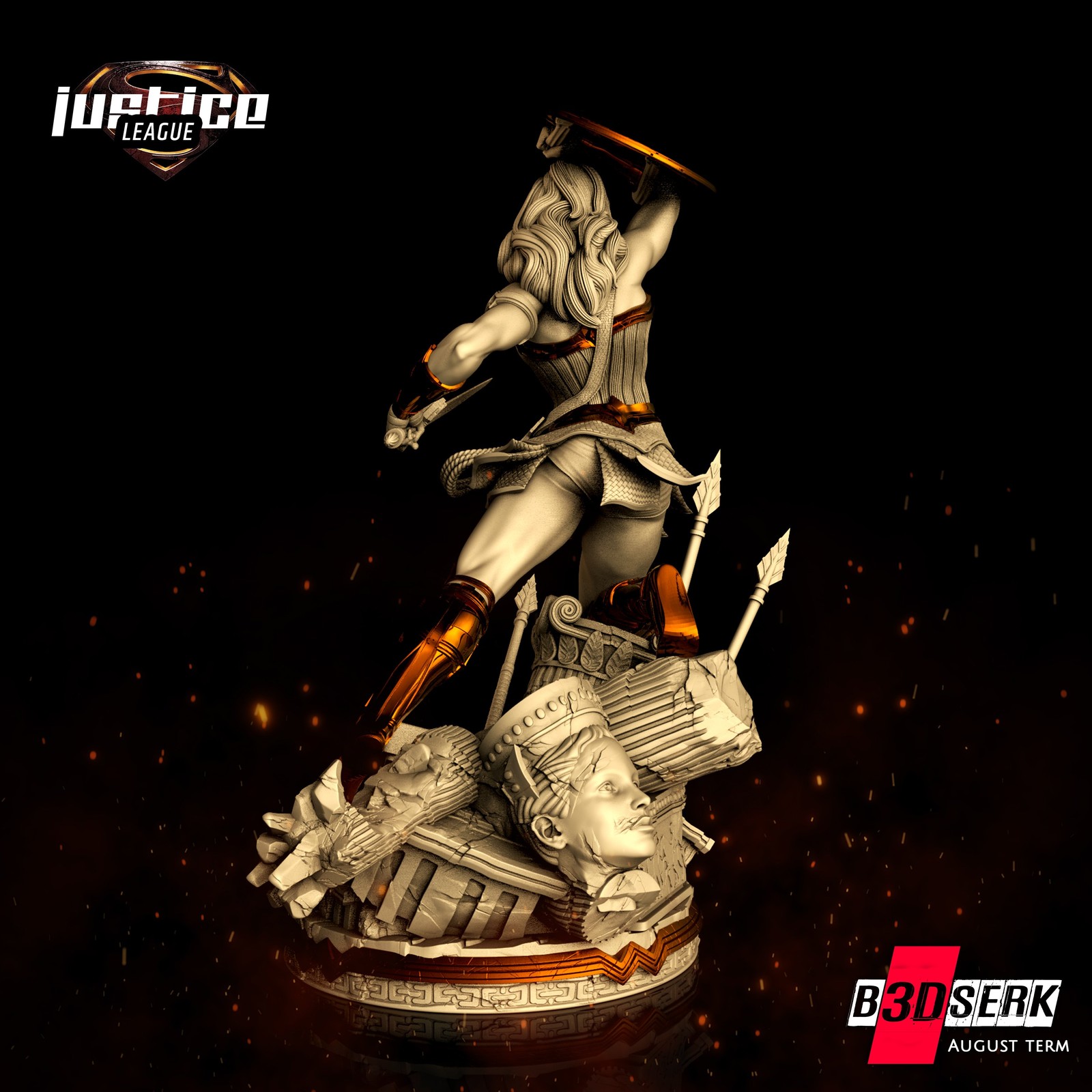 Wonder Woman Sculpture 1/6 - Image 2