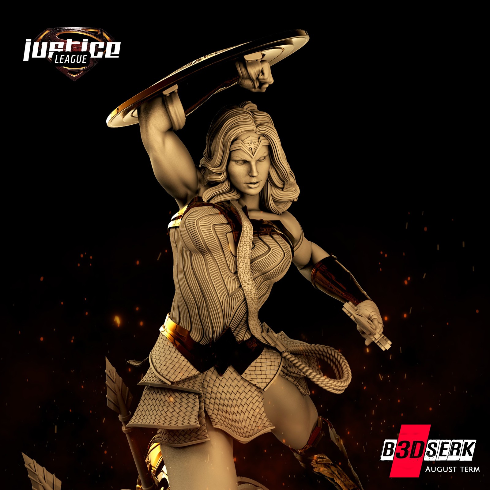 Wonder Woman Sculpture 1/6 - Image 3