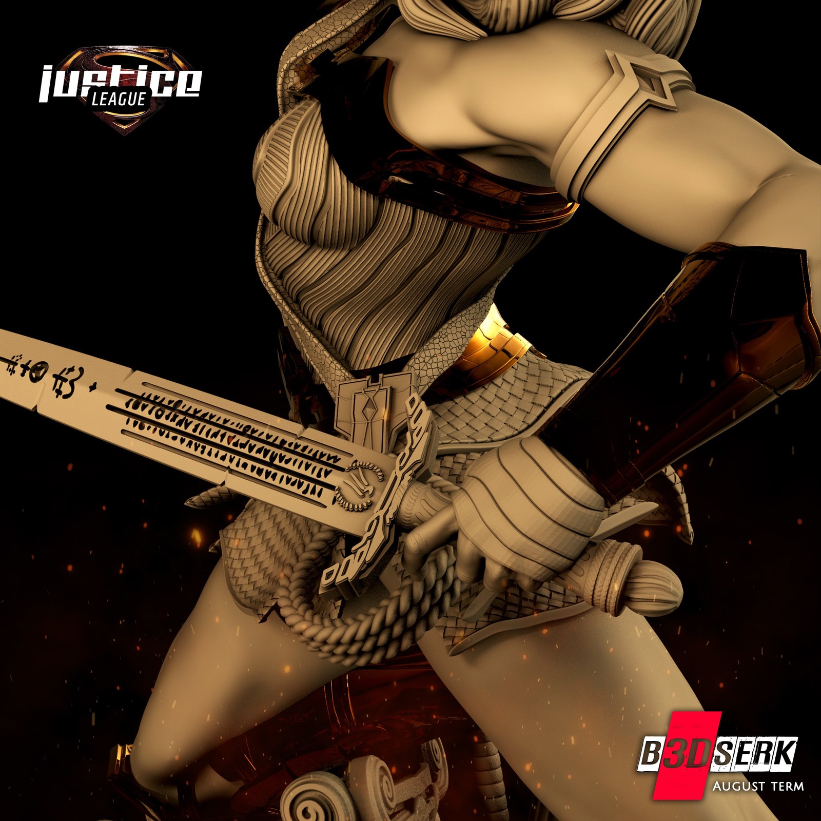 Wonder Woman Sculpture 1/6 - Image 5