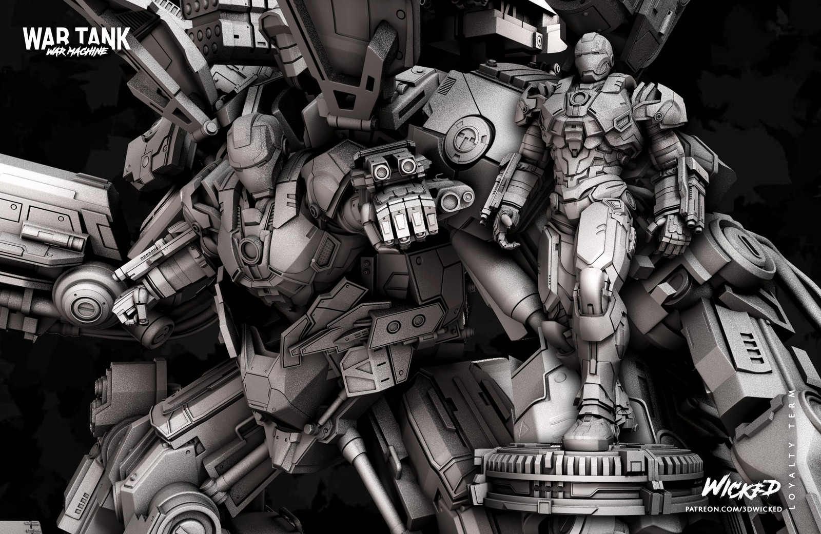 War Machine War Tank (Marvel)