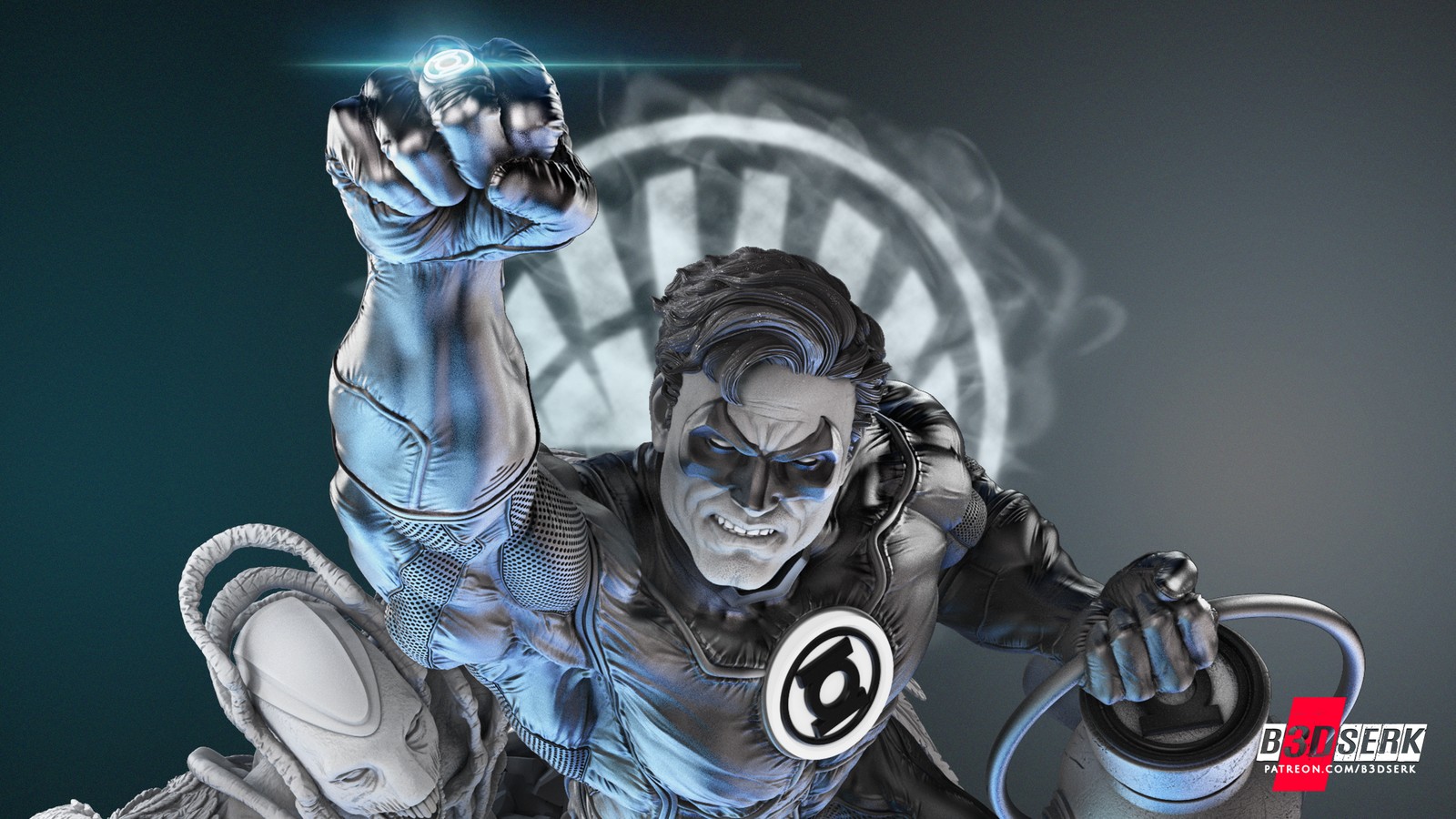 White Lantern - Bust (DC)