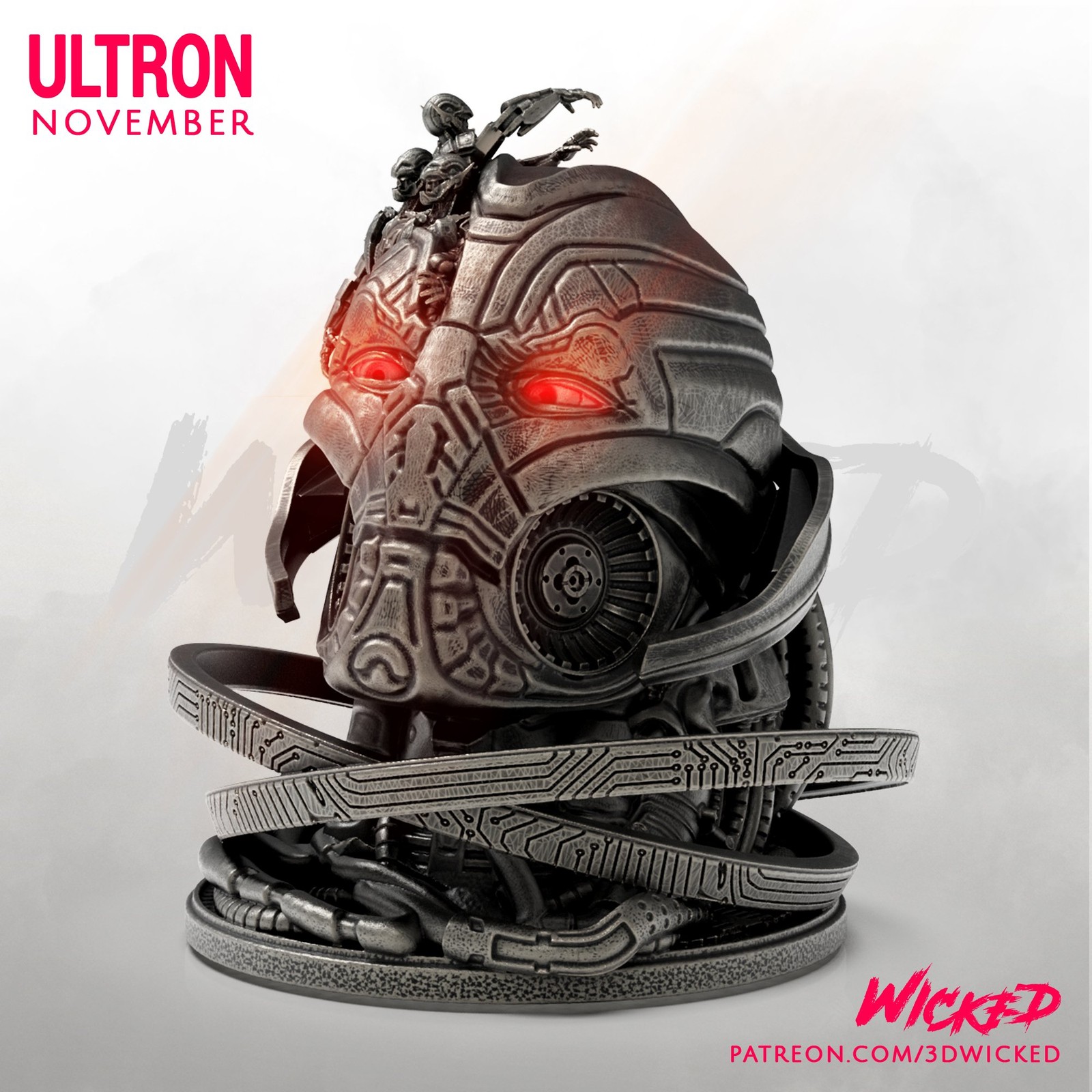 Marvel Ultron Bust - Image 2