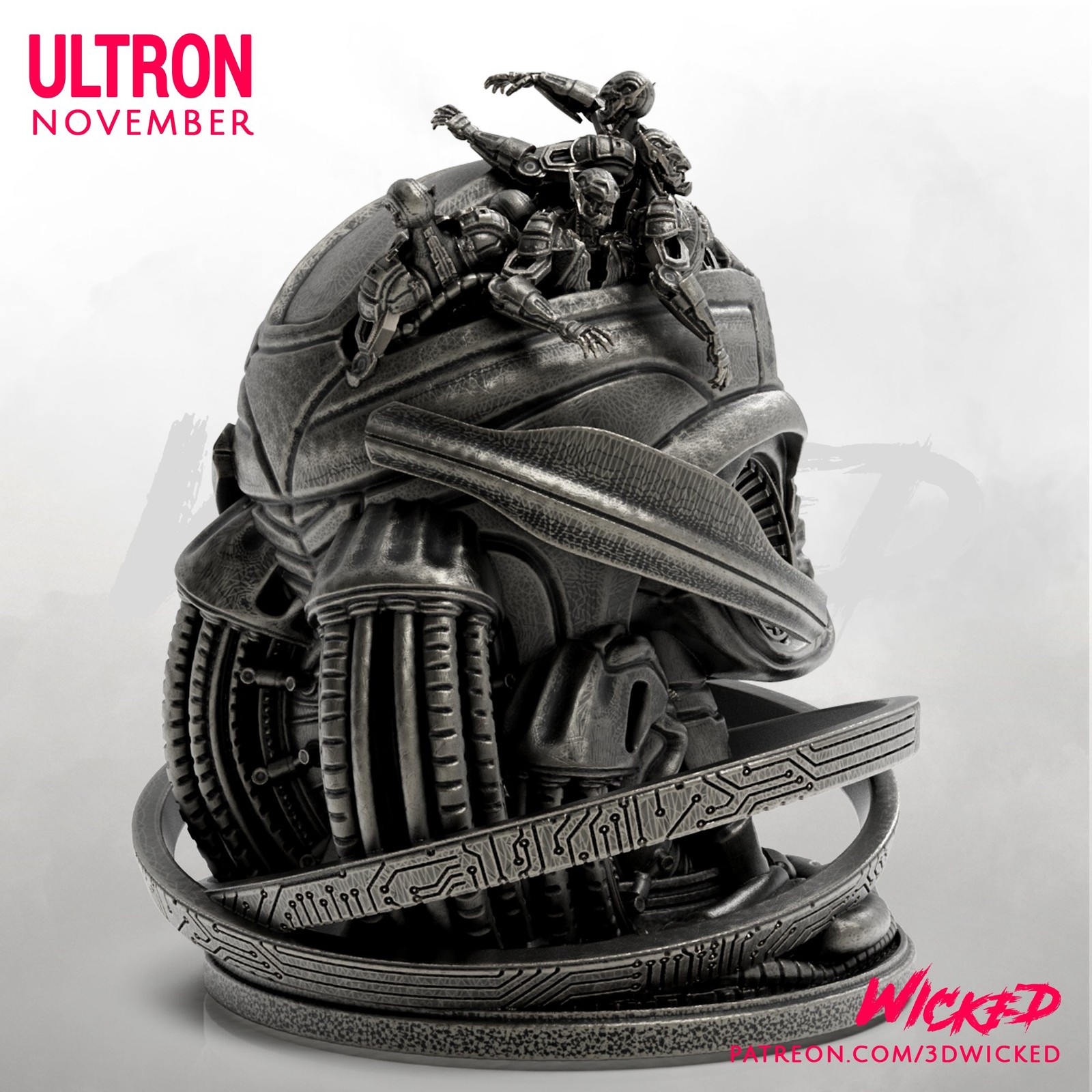 Marvel Ultron Bust - Image 3