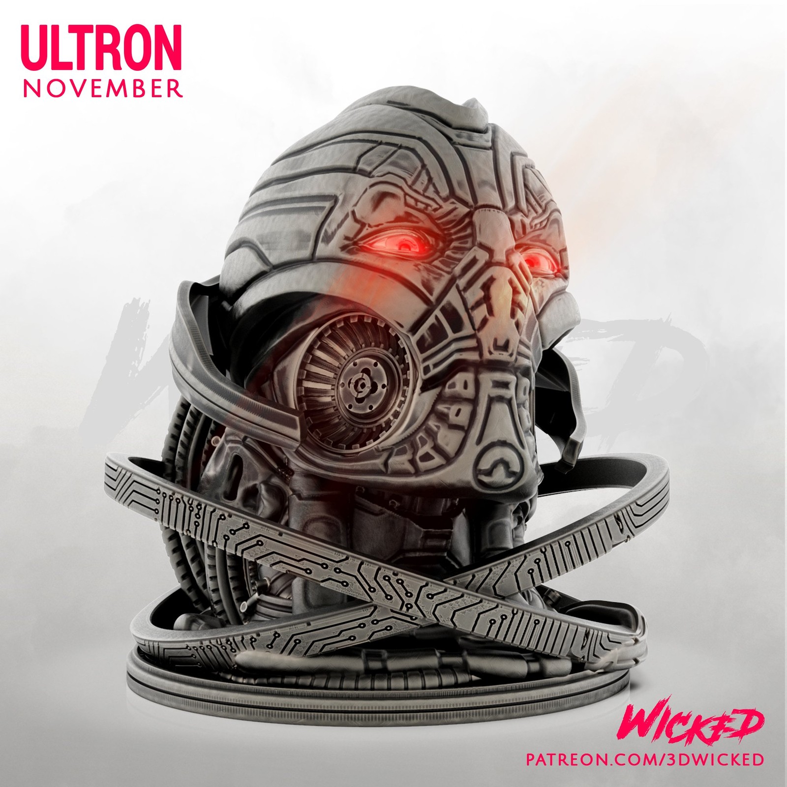Marvel Ultron Bust - Image 4