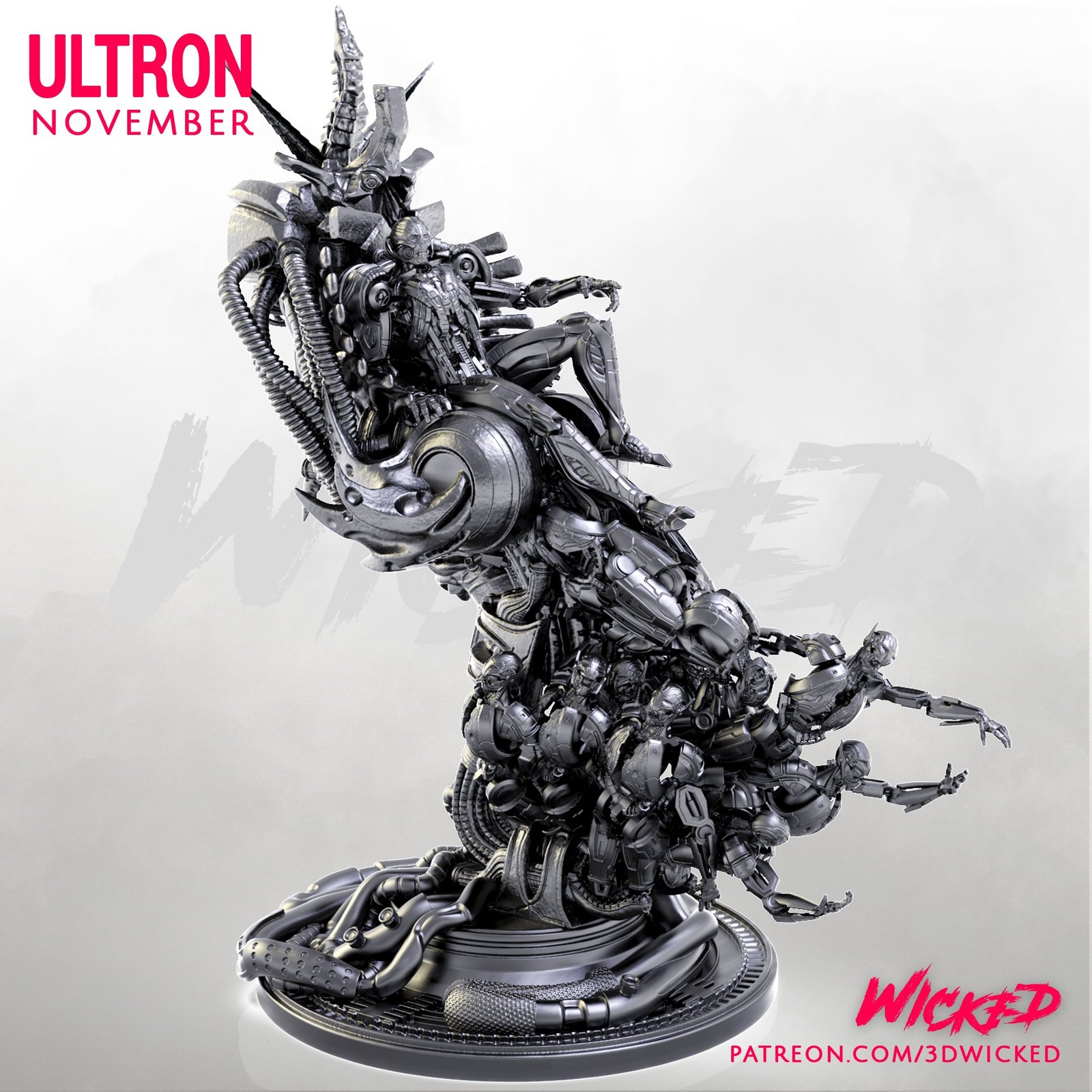 Marvel Ultron Sculpture