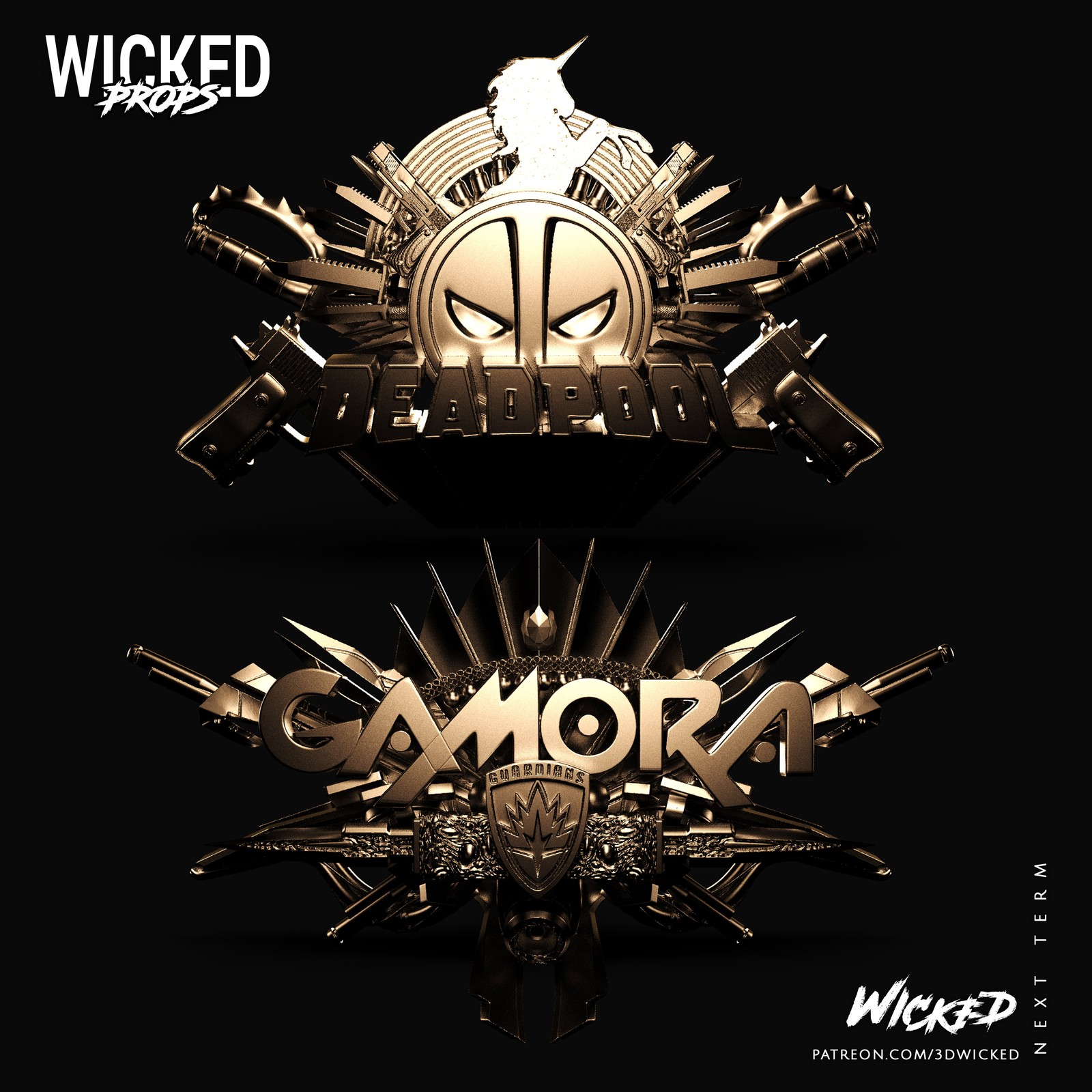Weapons and Deco Vol. 1 - Pack (Marvel)
