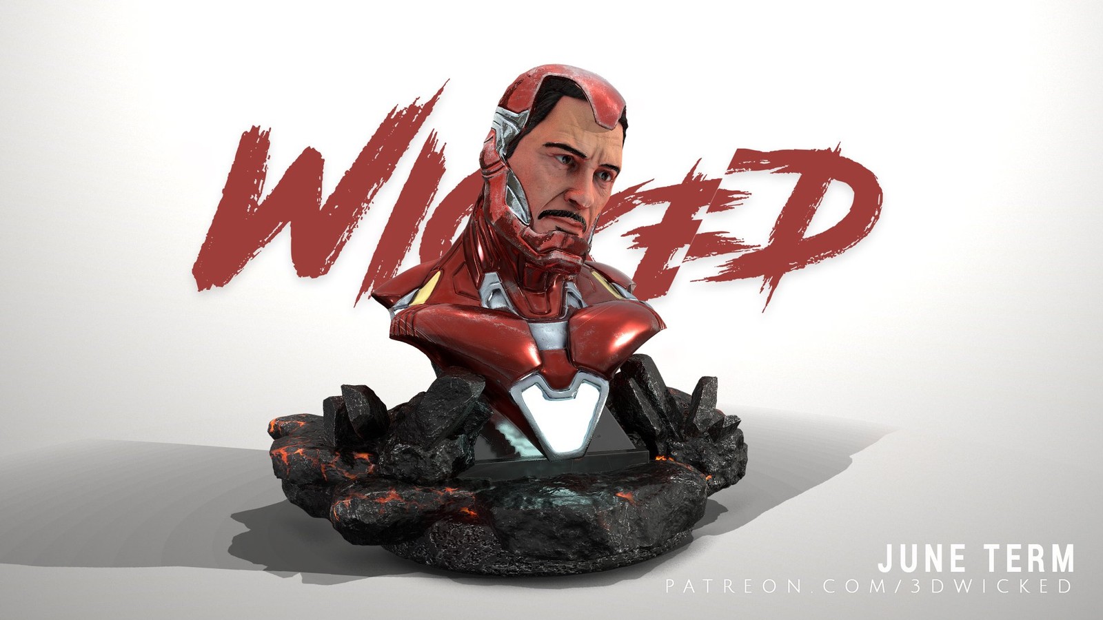 Marvel Avengers Iron Man Bust - Image 3