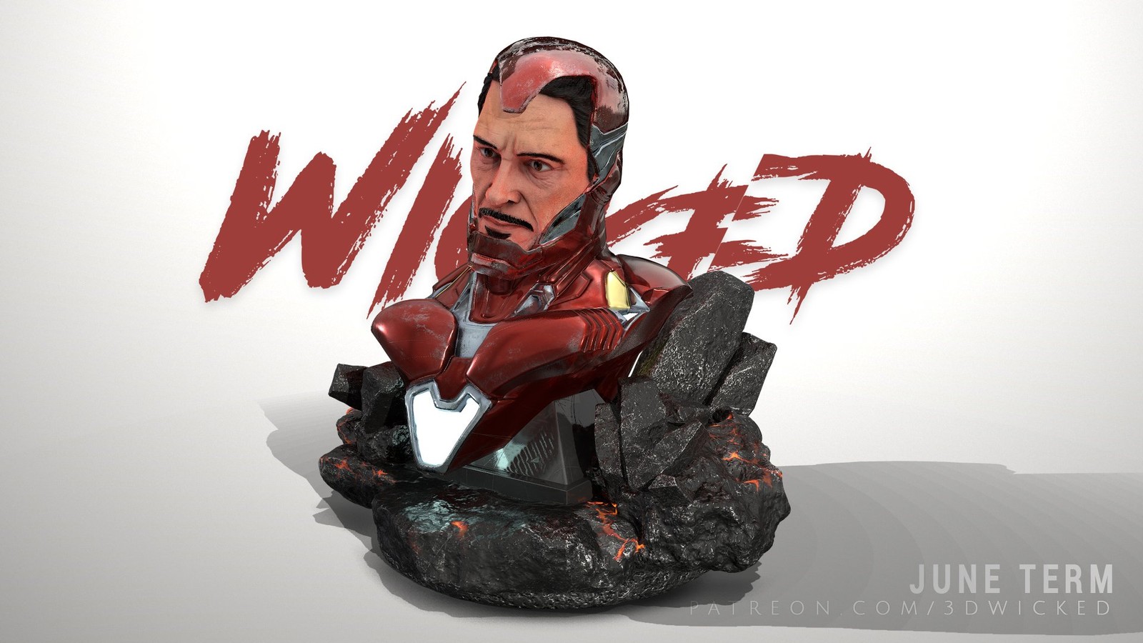 Marvel Avengers Iron Man Bust - Image 5