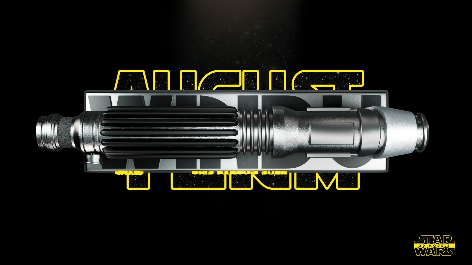 Mace Windu Lightsaber Sculpture - Image 5