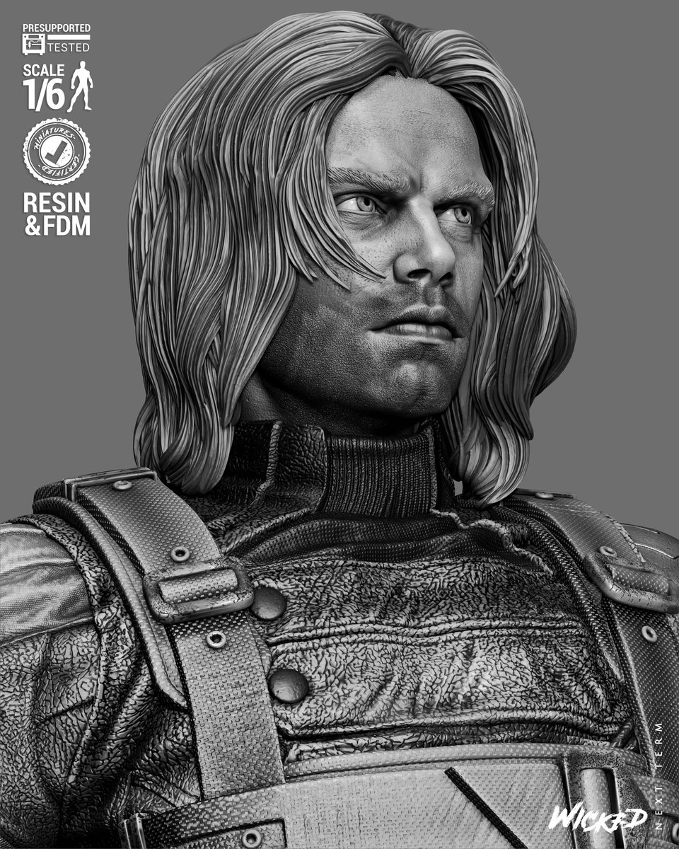 Marvel Winter Soldier 2025 Sculpture - Image 5