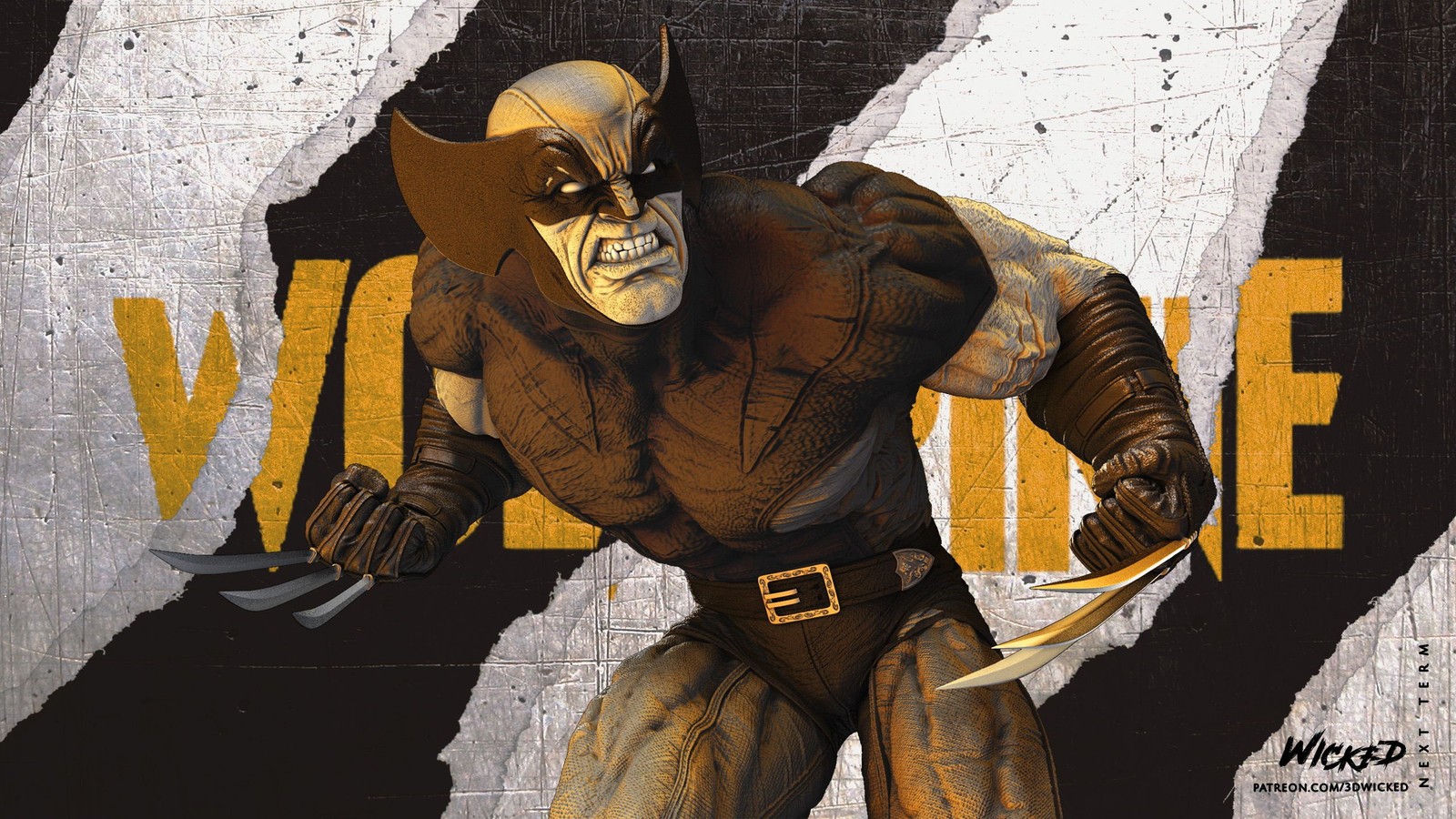 Marvel Wolverine 2023 Sculpture