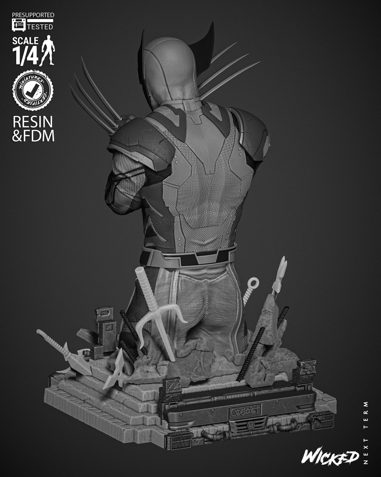 Marvel Wolverine 2024 Bust - Image 4