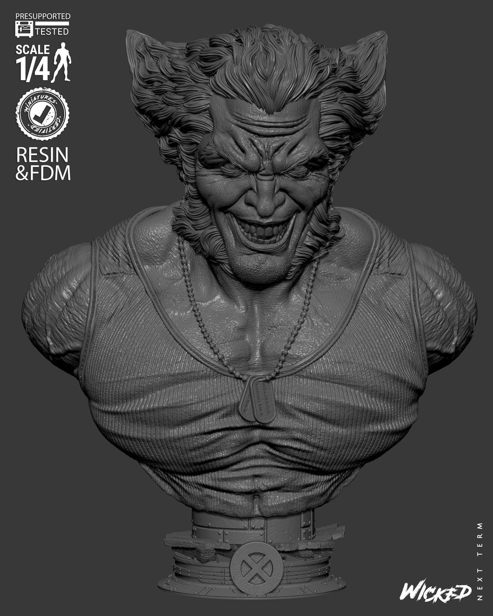 Marvel Logan Portrait Bust - Image 2