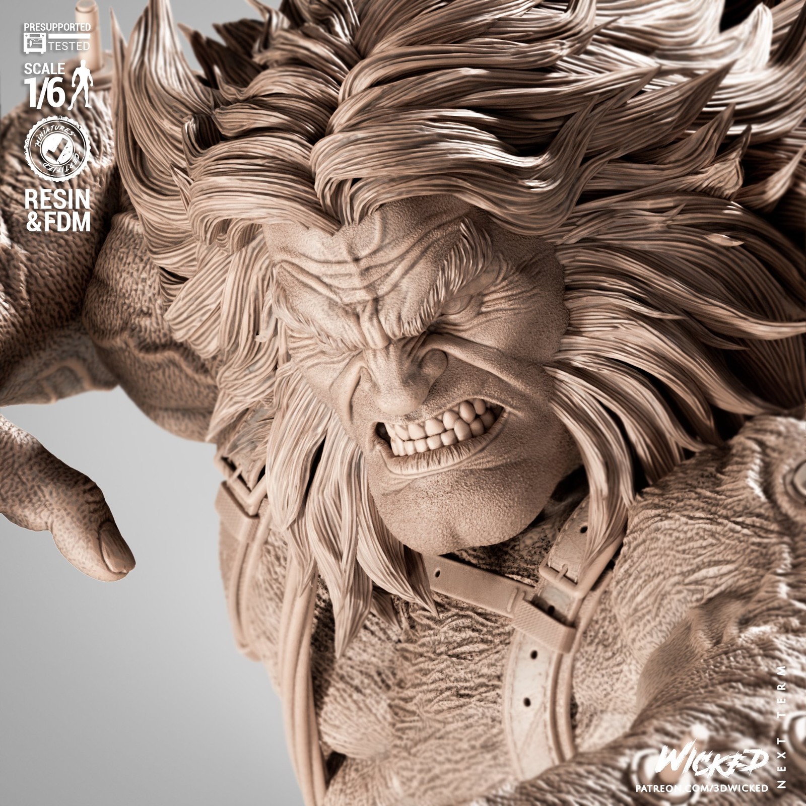 Marvel Weapon X VS Predator Diorama - Image 4