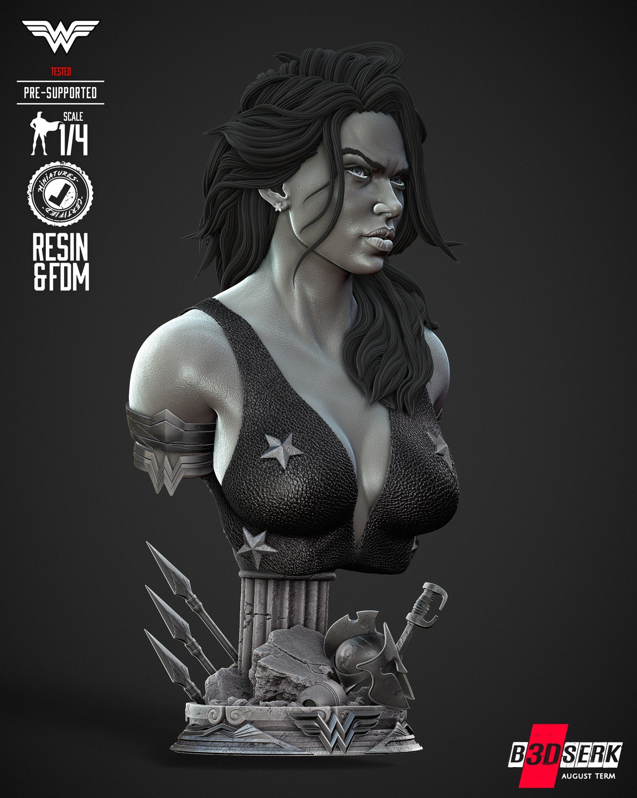 Wonder Girl Bust - Image 2