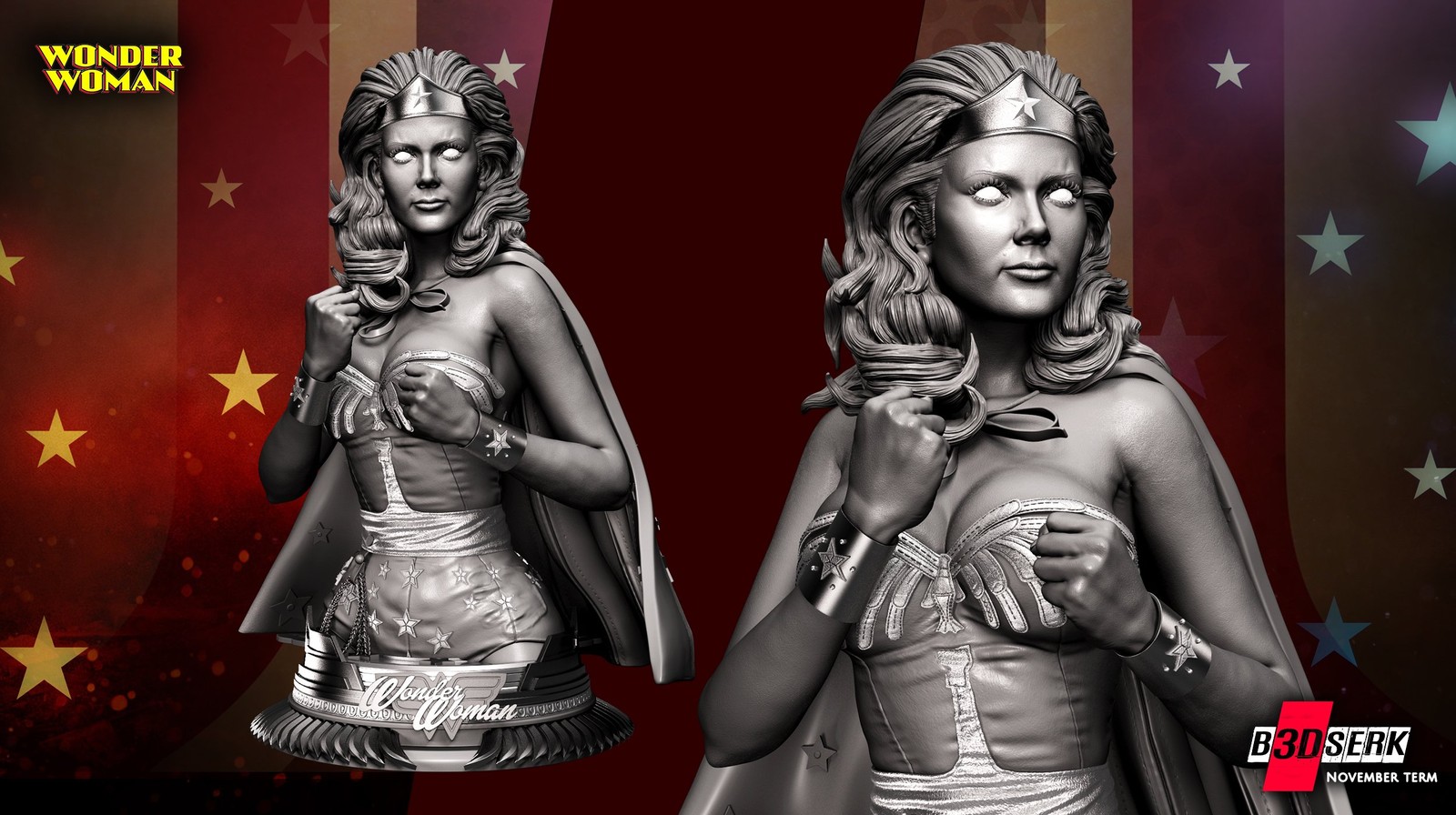 Wonder Woman - Lynda Carter Bust 1/4