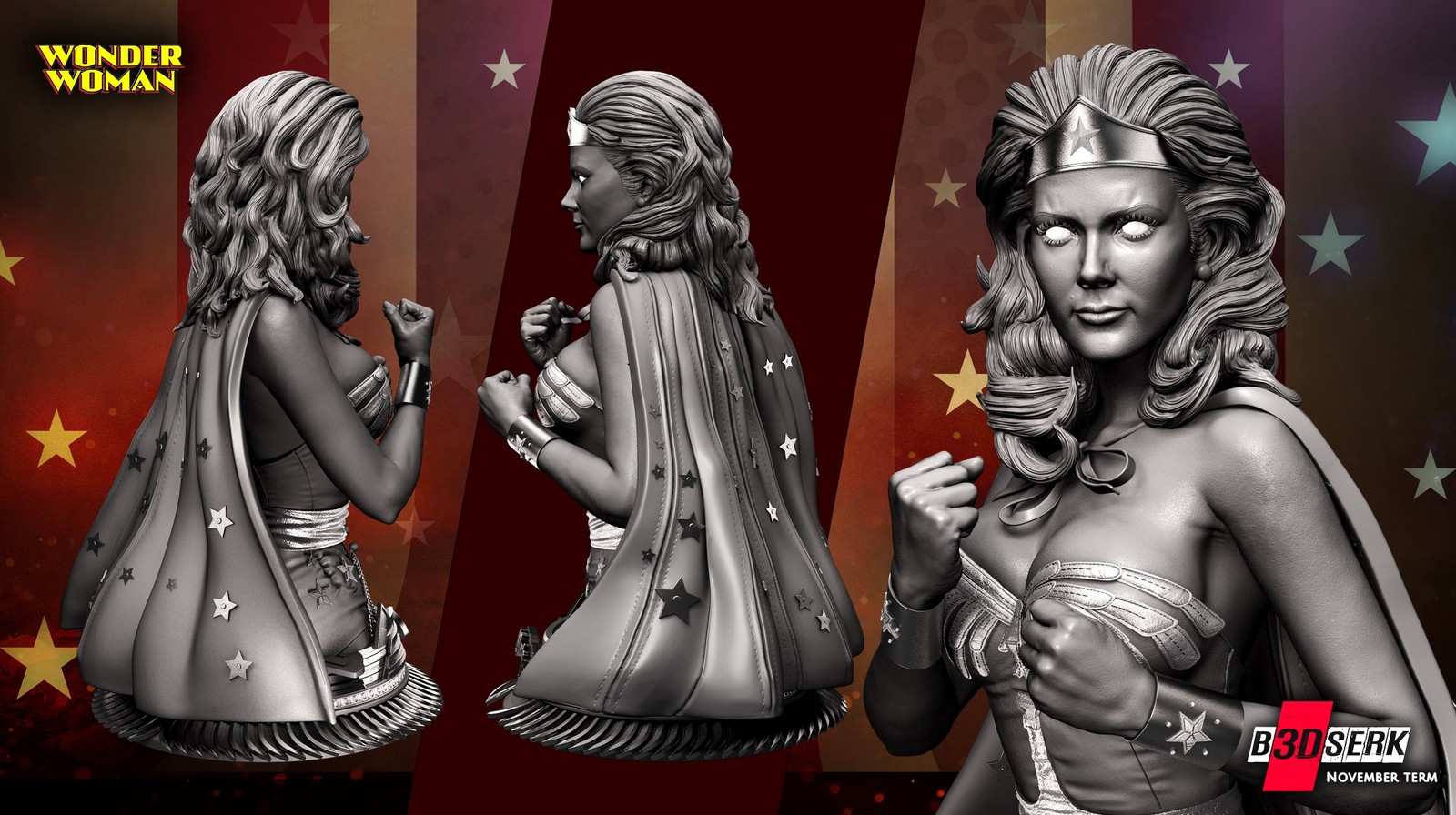 Wonder Woman - Lynda Carter Bust 1/4 - Image 4