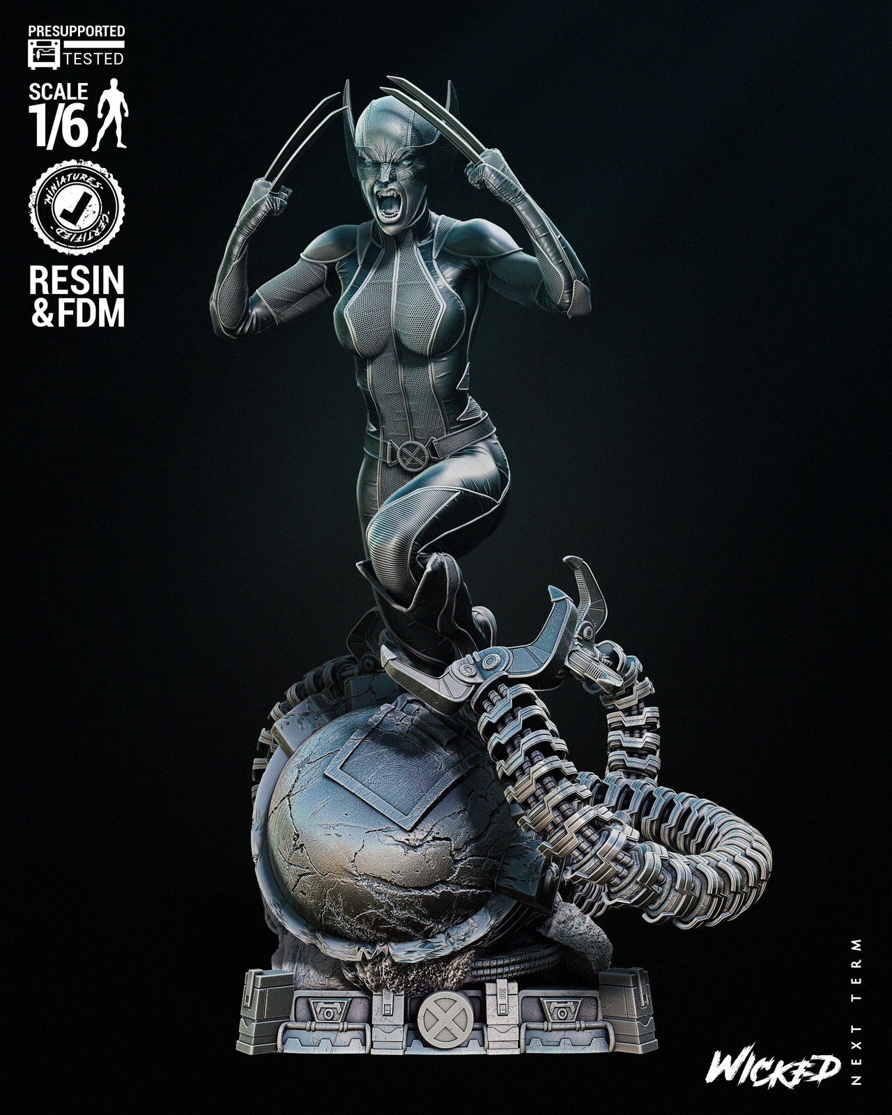 Marvel X-23 Sculpture - Image 2