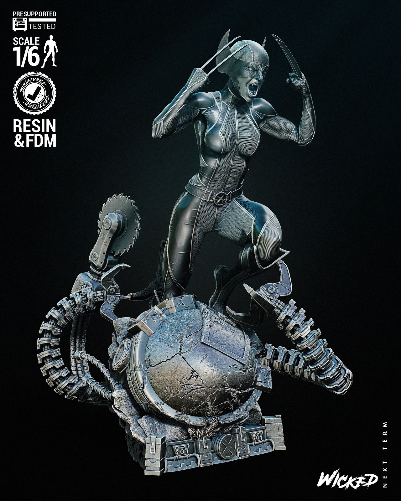 Marvel X-23 Sculpture - Image 3