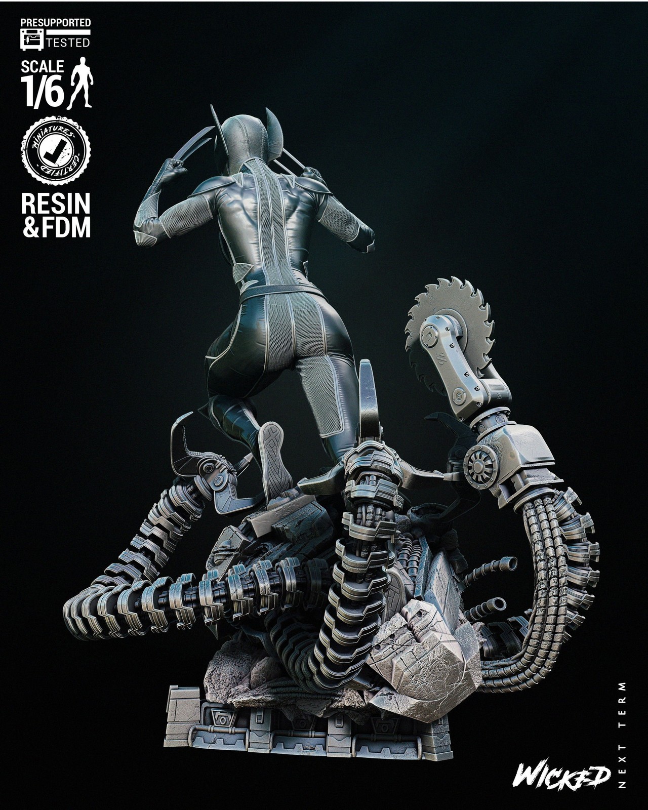 Marvel X-23 Sculpture - Image 4