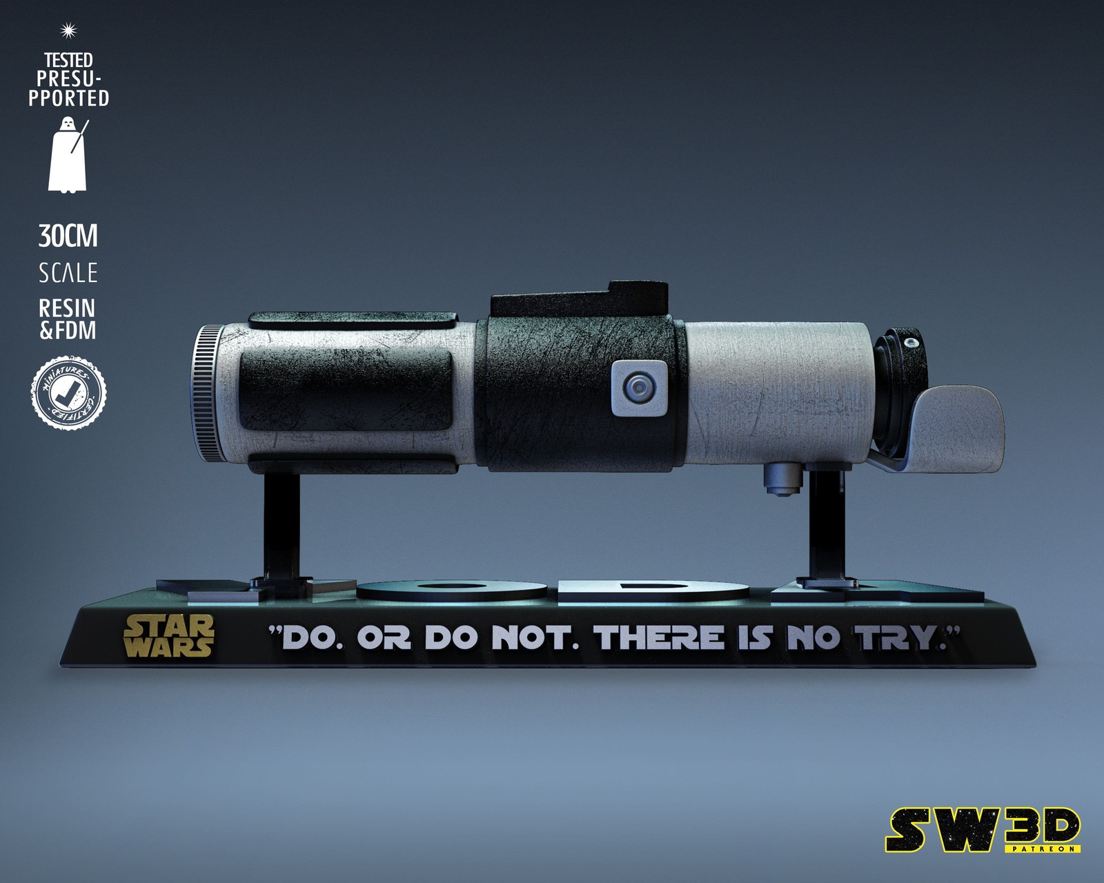 Yoda Lightsaber Sculpture - Image 5