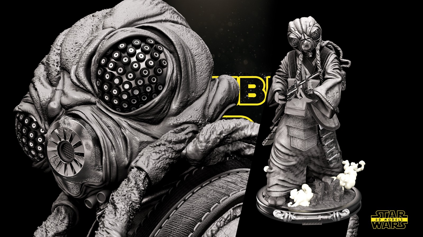 Zuckkus Sculpture - Star Wars