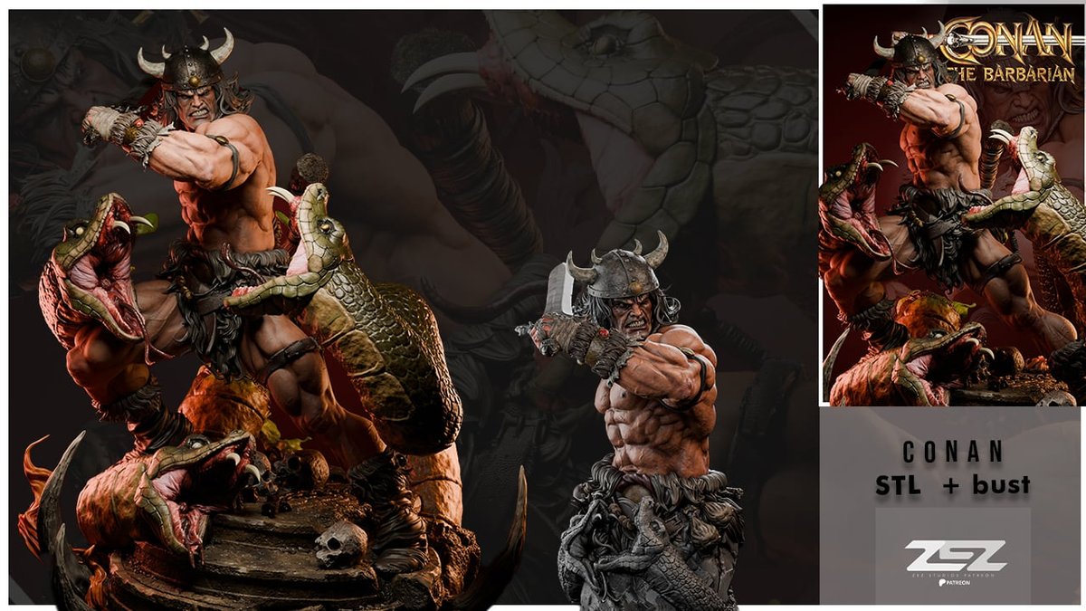 Conan Bust - Image 2
