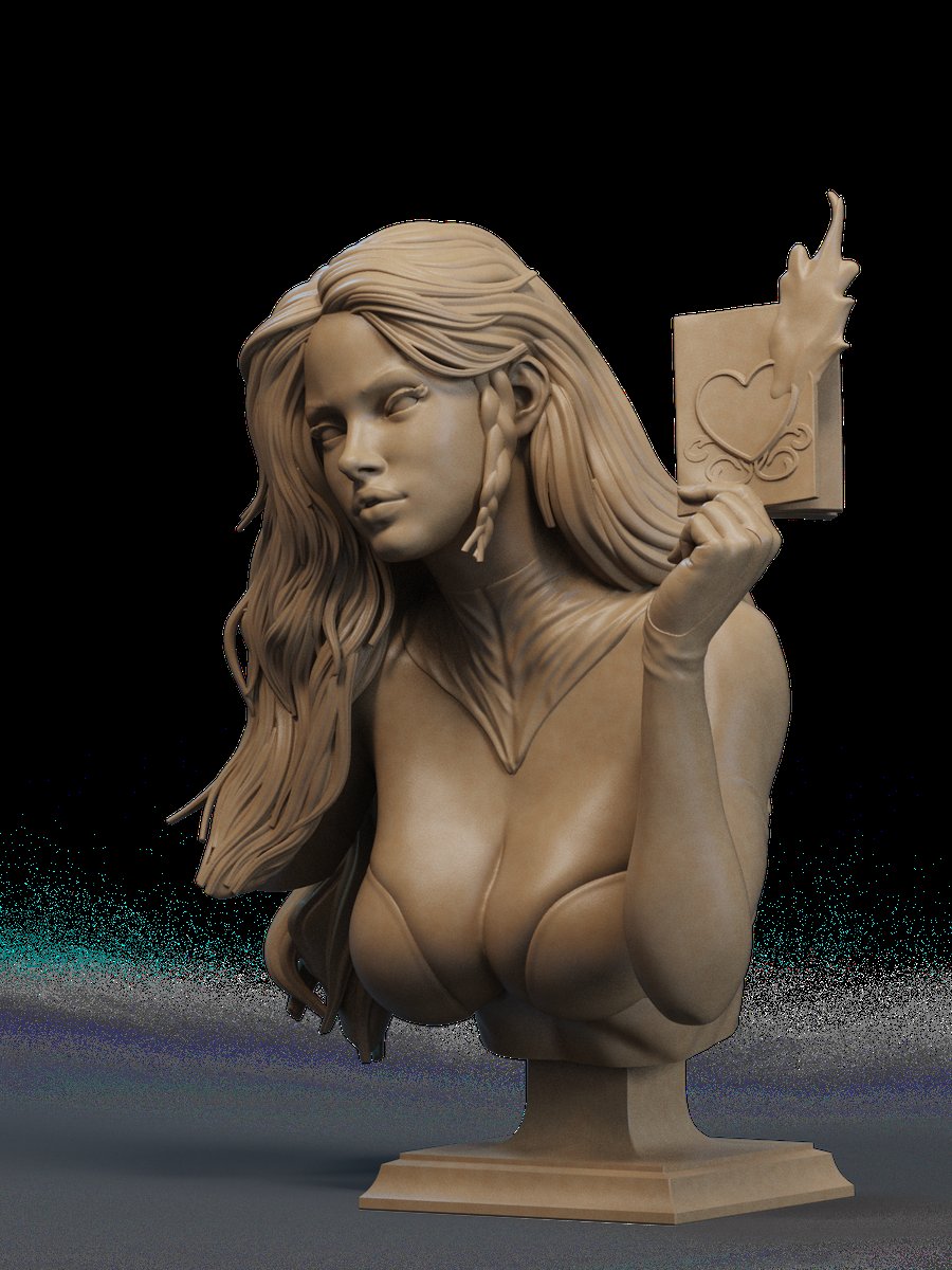 Emma Frost Bust - Image 2