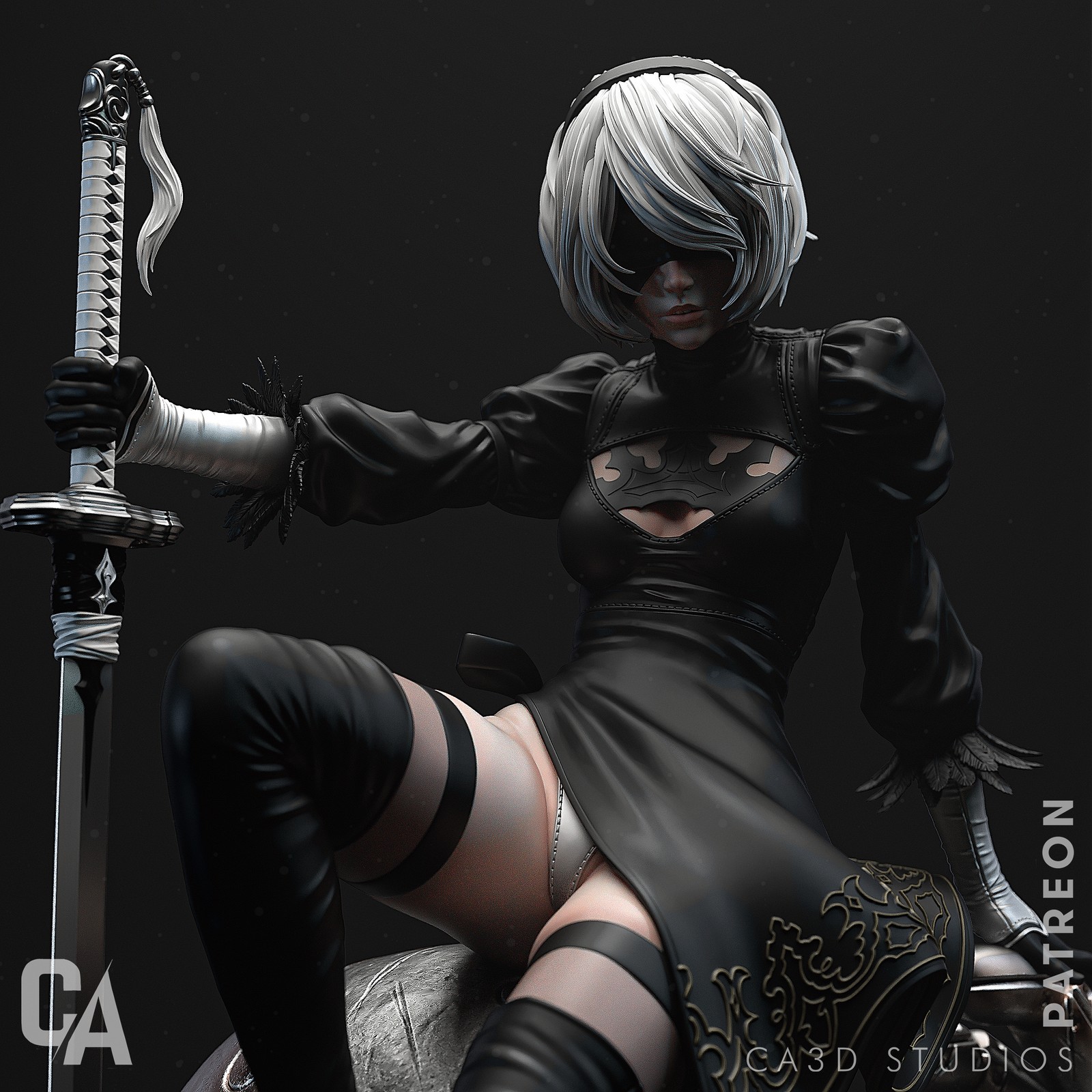2B Machine Head (Nier: Automata)