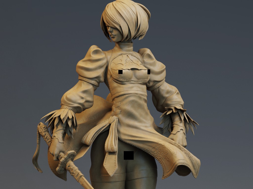 2B - NSFW (Nier: Automata)