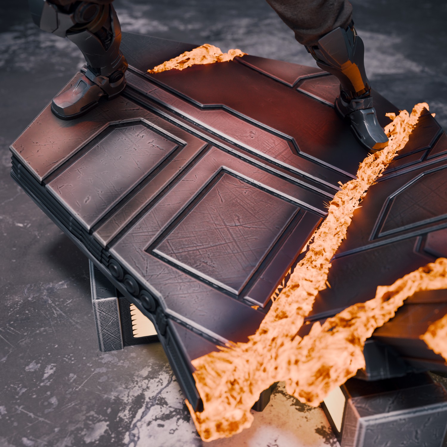 Ahsoka Tano vs Darth Maul Diorama - Image 2