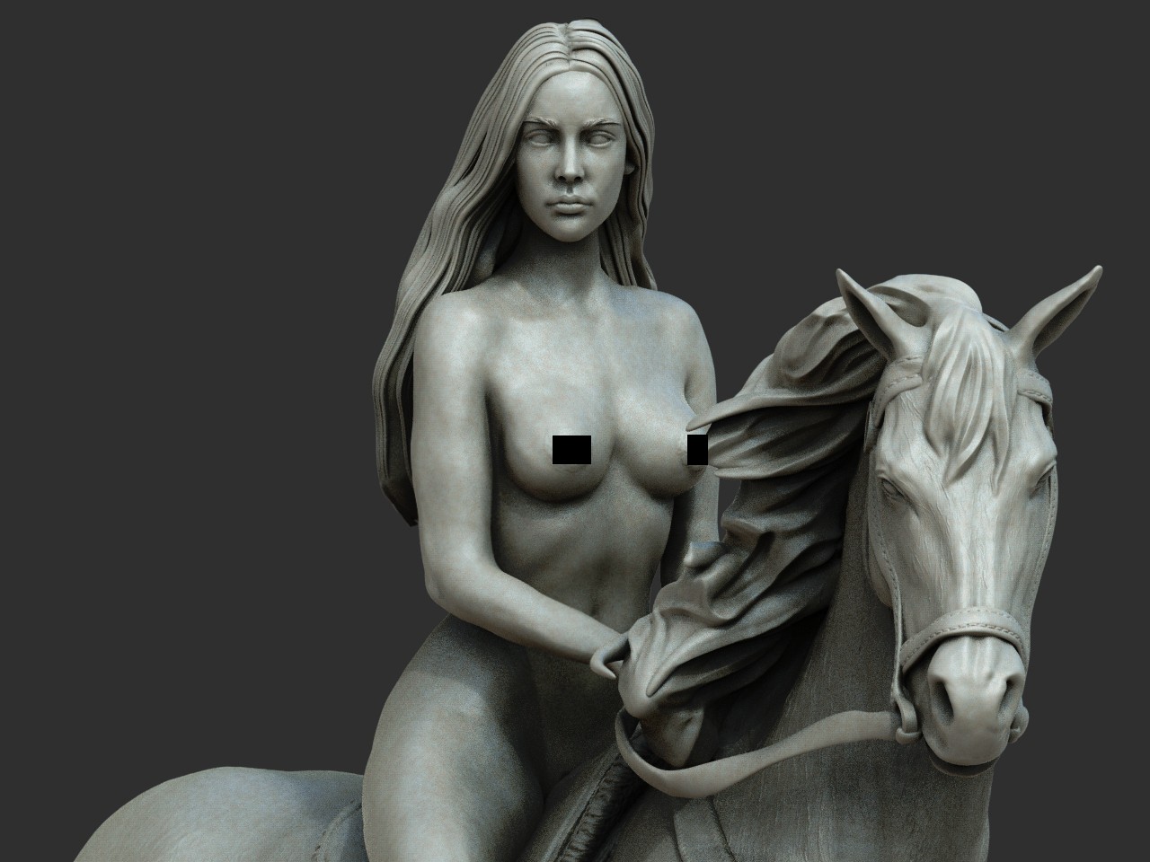 Arwen Horseback - NSFW (The Lord of the Rings)