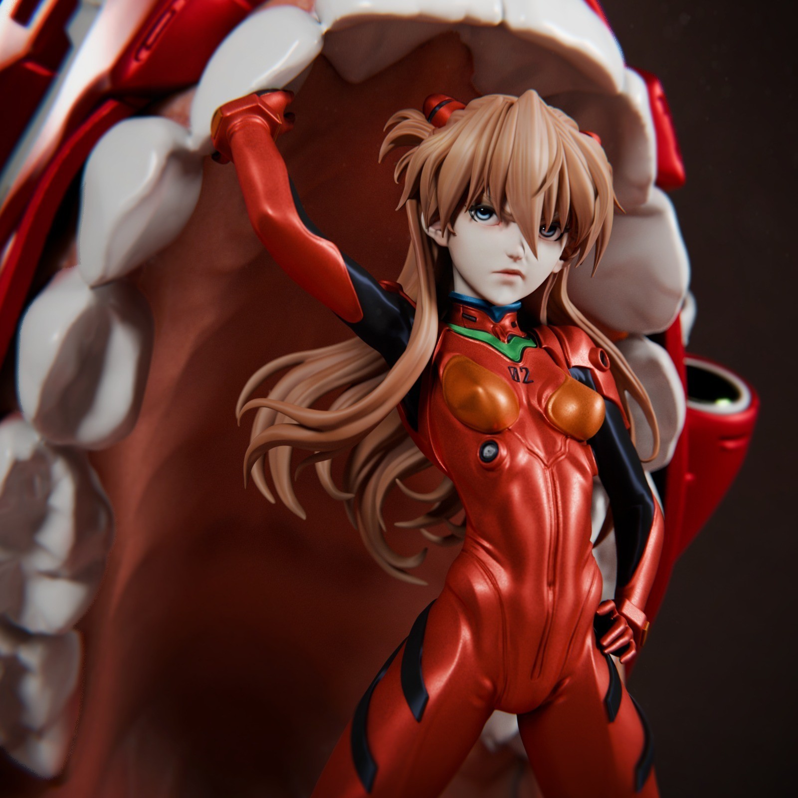 Asuka + Eva Diorama