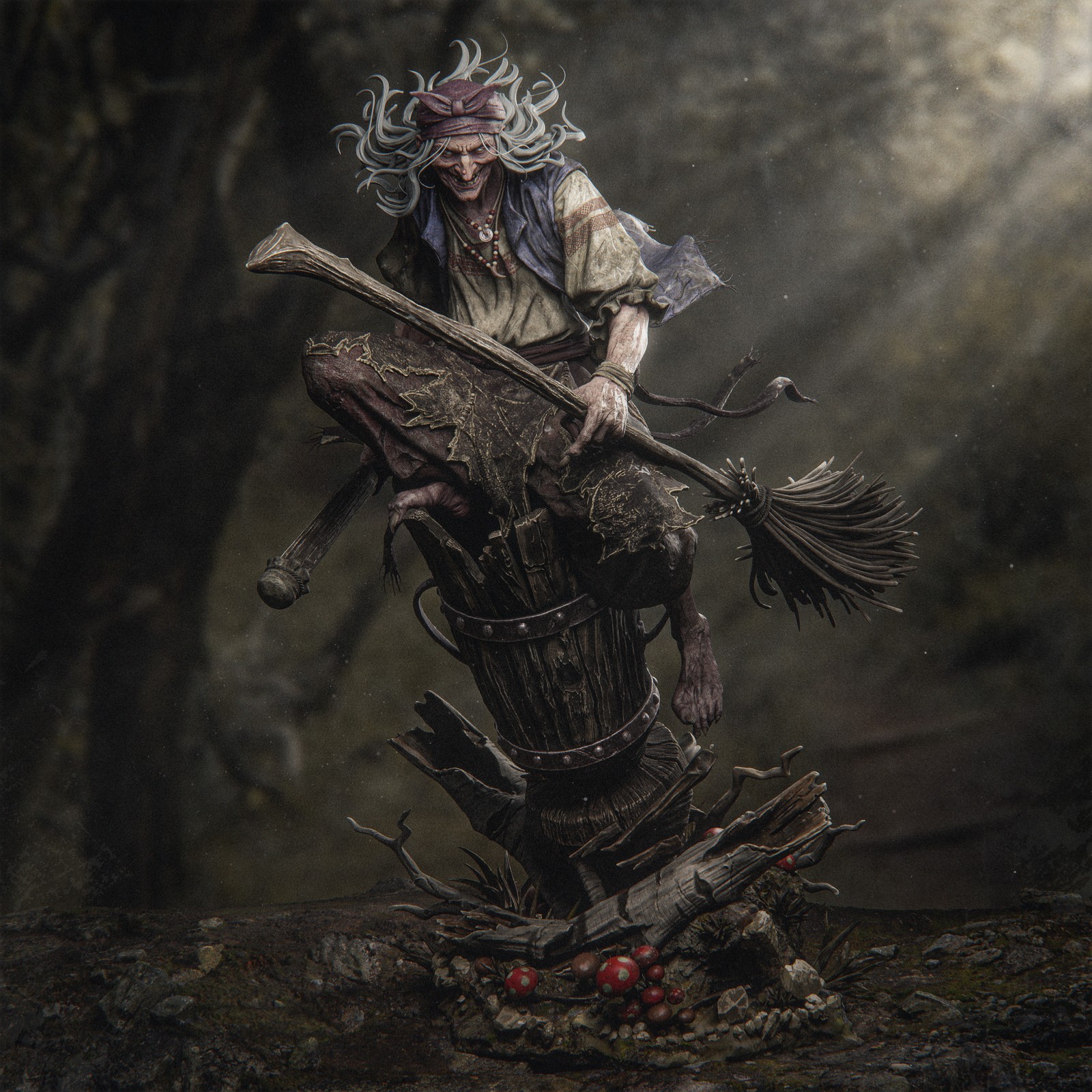 Baba Yaga - Diorama