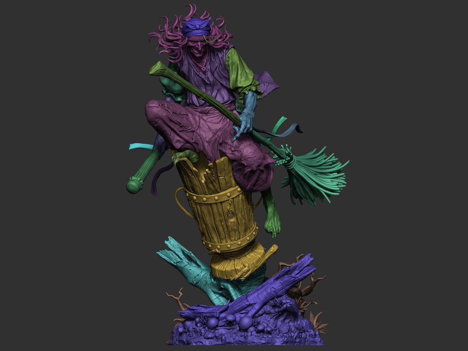 Baba Yaga Bust - Image 4