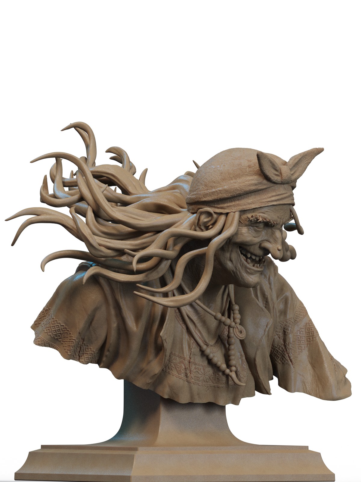 Baba Yaga Bust - Image 3