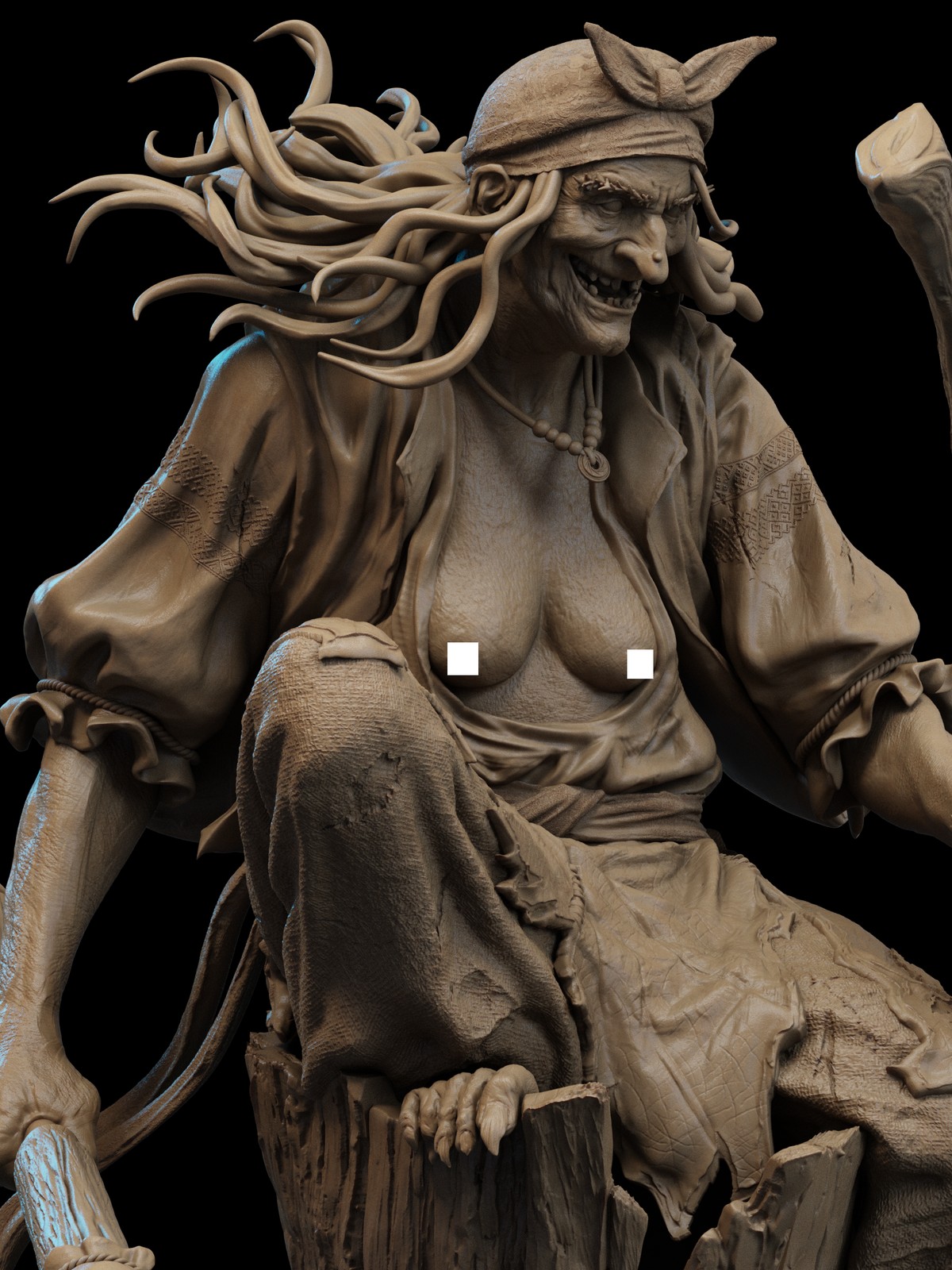 Baba Yaga Bust - Image 2